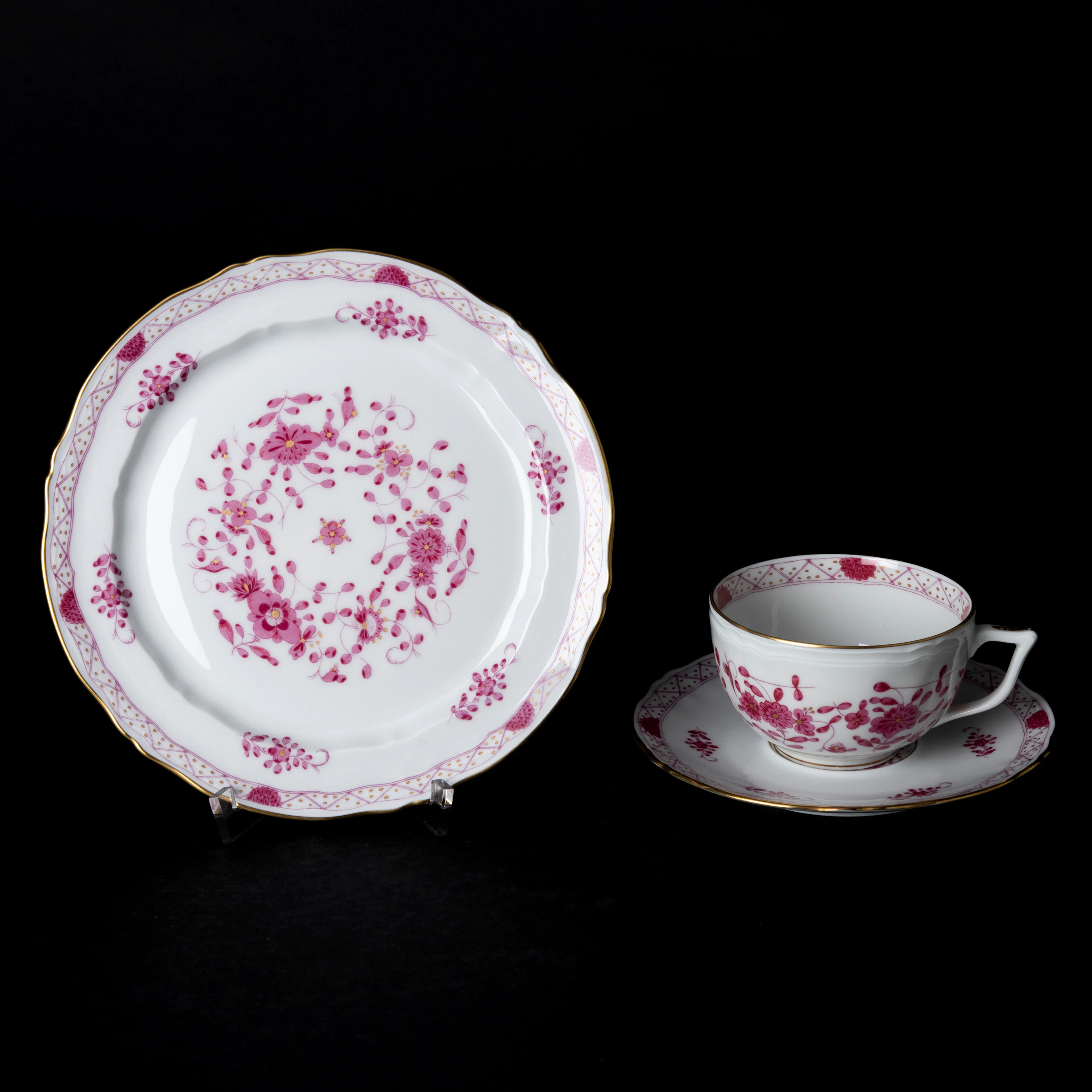 KAFFESERVIS, 27 delar, porslin, Raynard & Co, Limoges, 1900-ytalets
