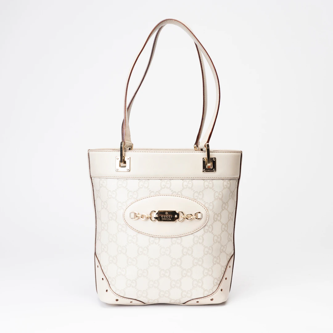 GUCCI. Handväska, "Gucci Guccissima Punch Tote", design Frida Giannini
