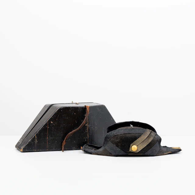 BICORNE, svensk, med ask, 1800-tal.