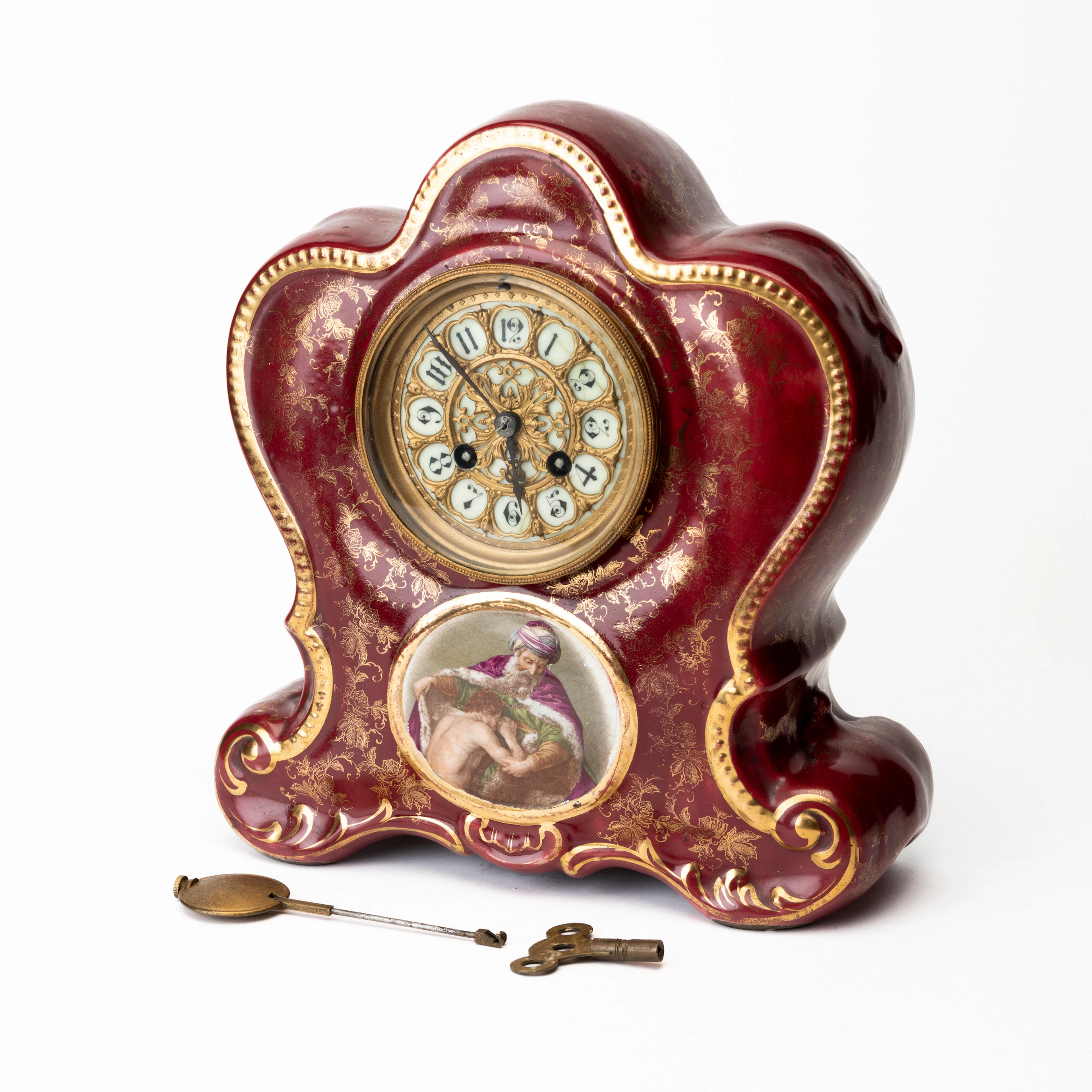 BORDSUR, porslin, Medaille D'argent, Vincenti, Frankrike, 1855, 1800-talets