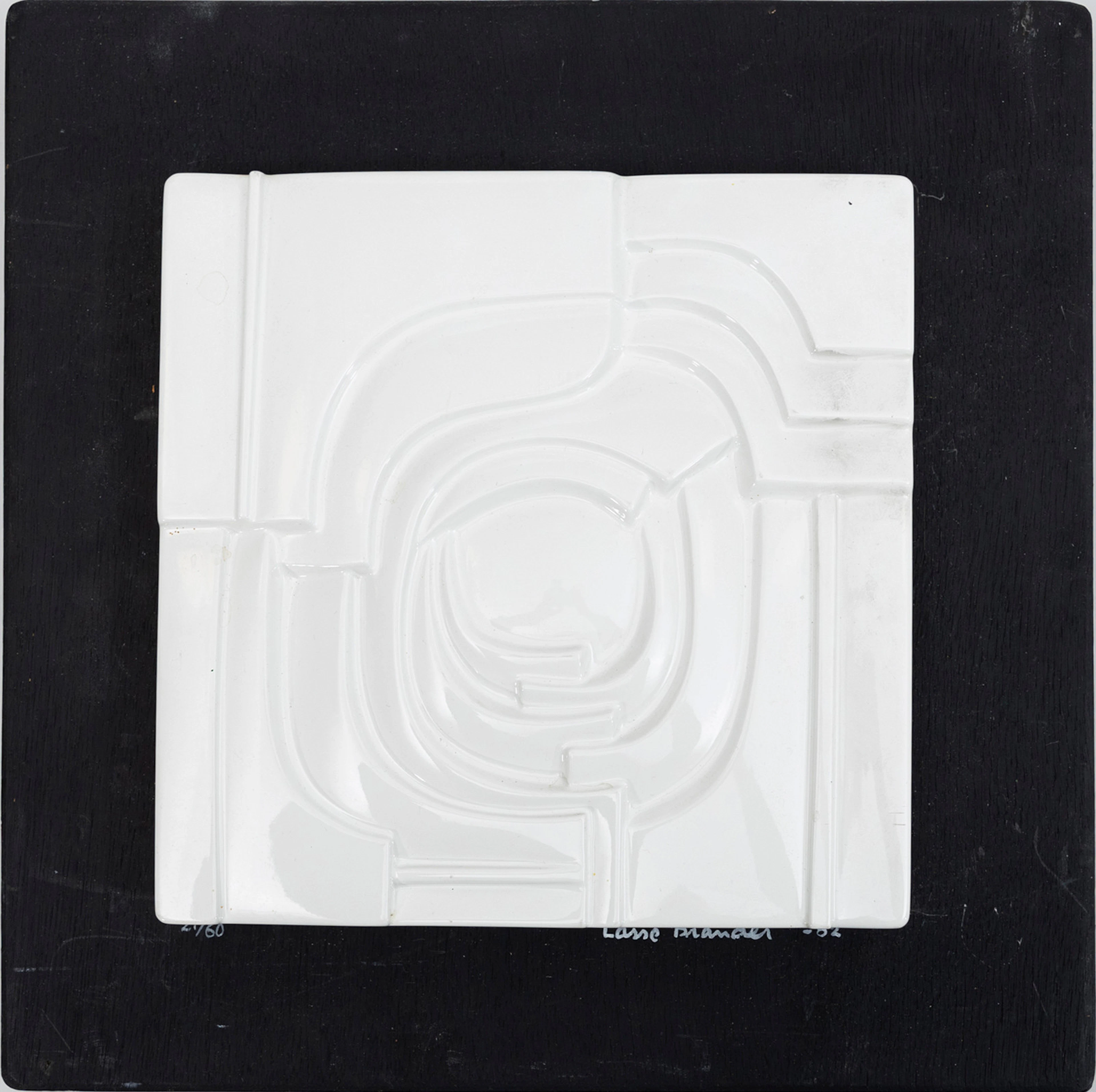 LASSE BRANDER (1930-2008). relief, signerad, numrerad 21/60, daterad- 82.