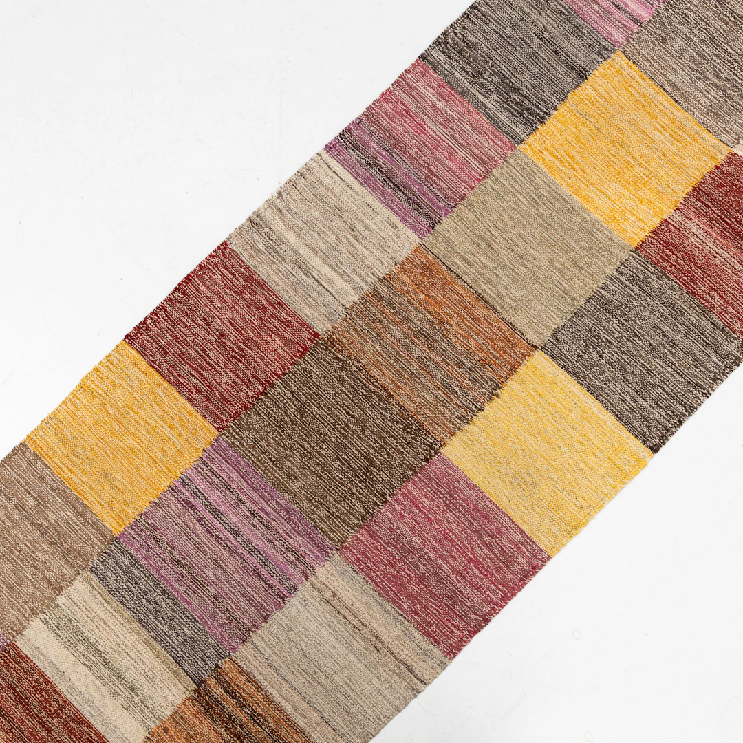 GALLERIMATTA, ull, slätvävd, ca 290 x 78 cm.