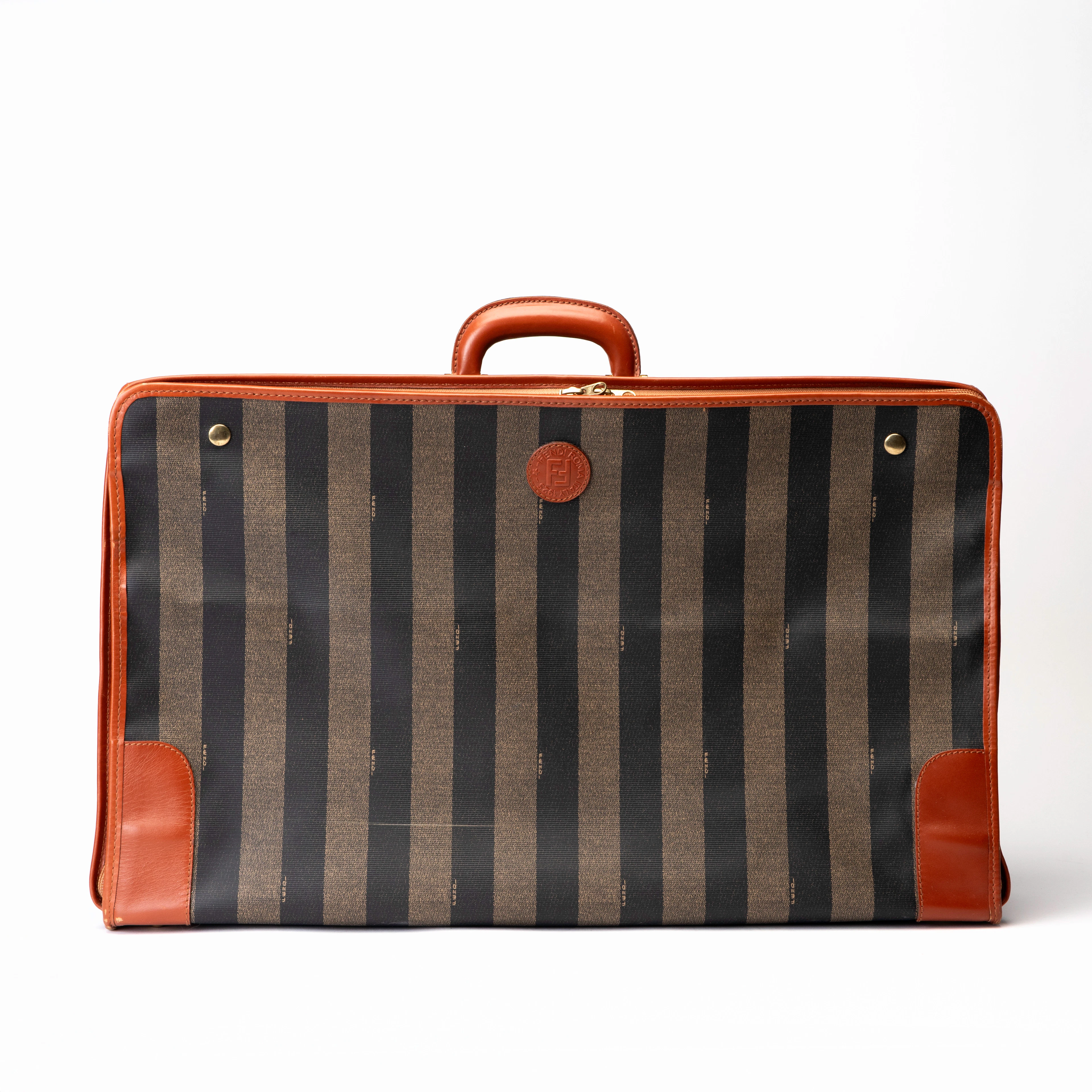 FENDI. Resväska, "Fendi Pequin Soft Suitcase".