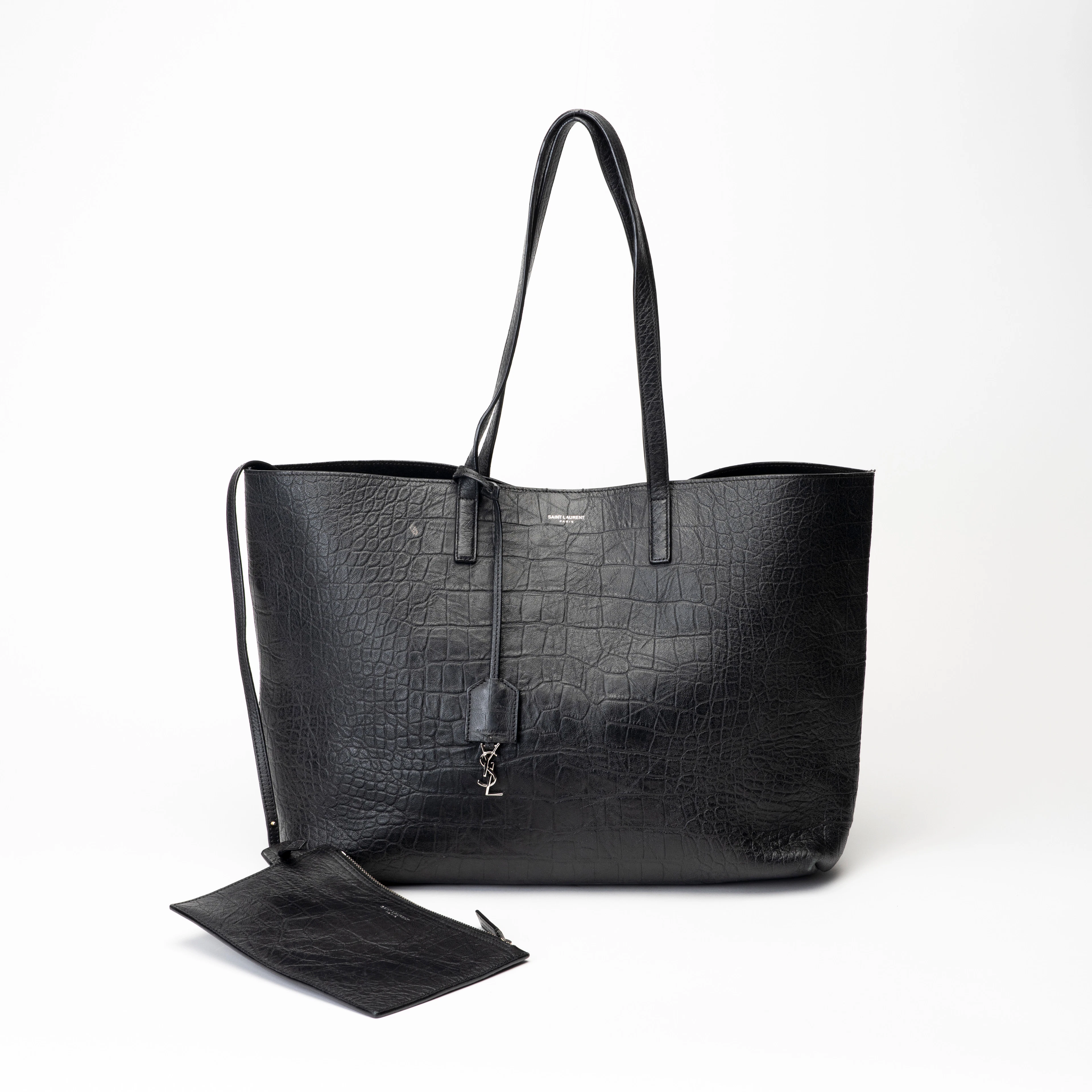SAINT LAURENT. Väska, "East West Shopping bag".