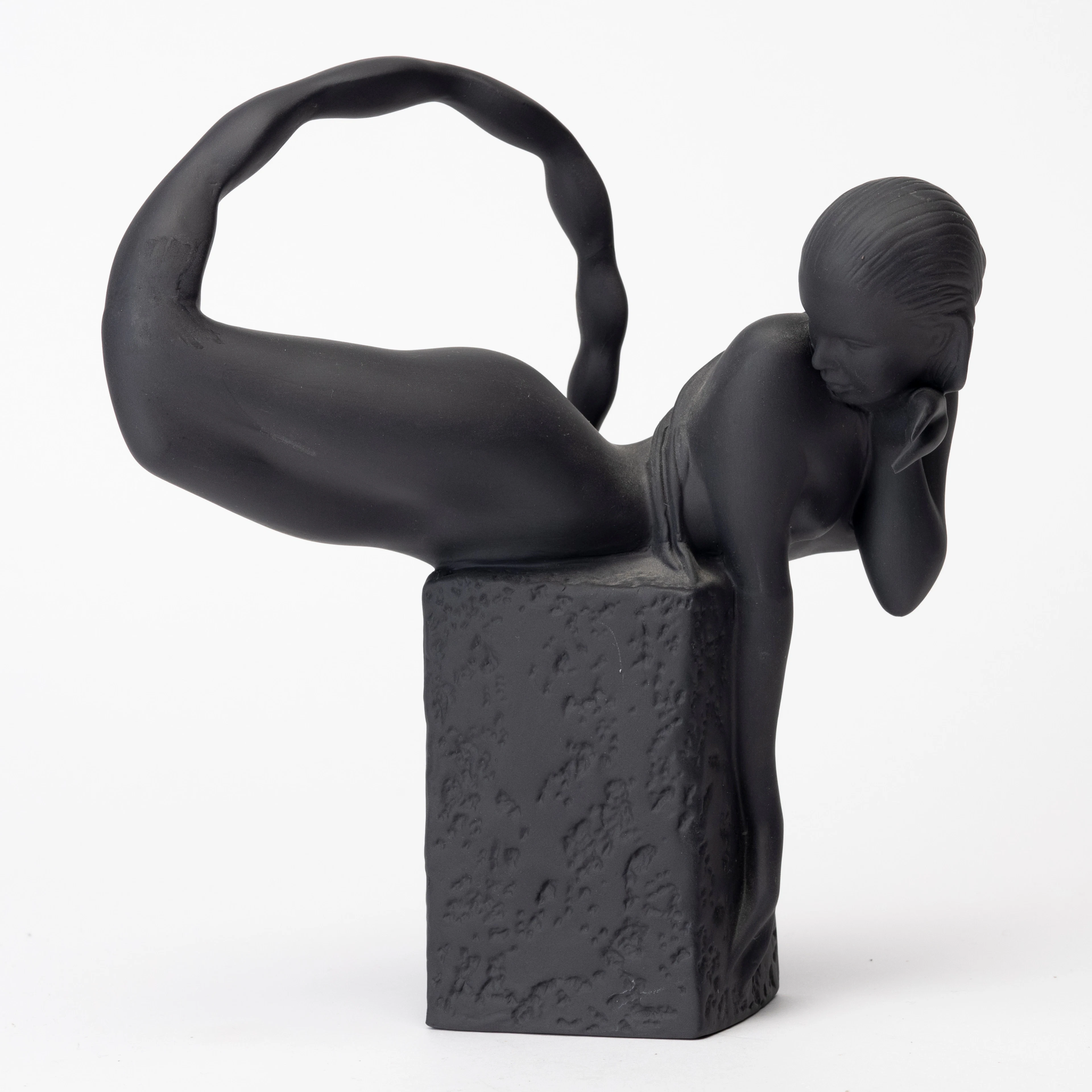 CHRISTEL MAROTT. Figurin, "Scorpio", porslin, Royal Copenhagen, Danmark.