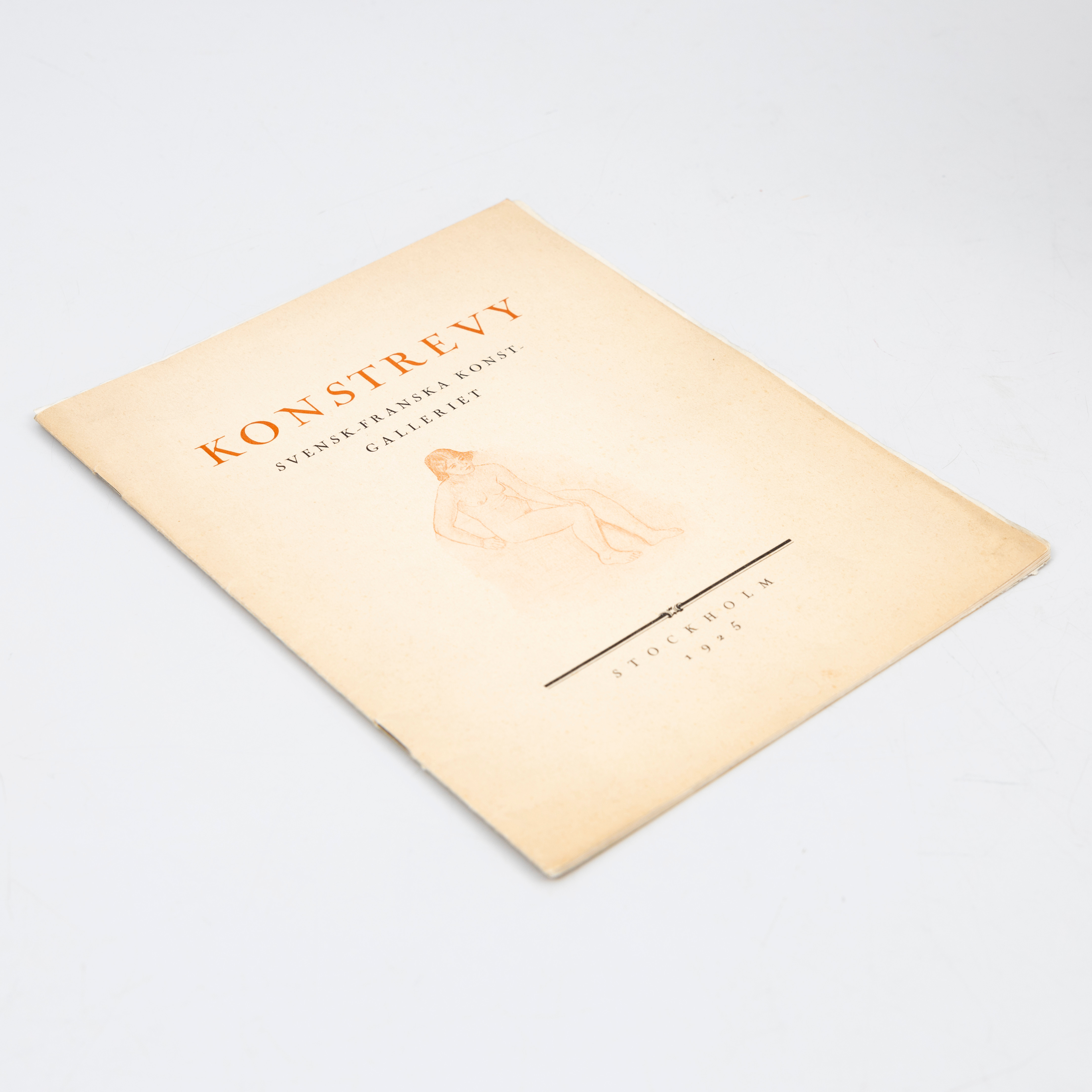 STÖRRE PARTI TIDSKIFTER, Konstrevyn, Paletten, 1920-70-tal.