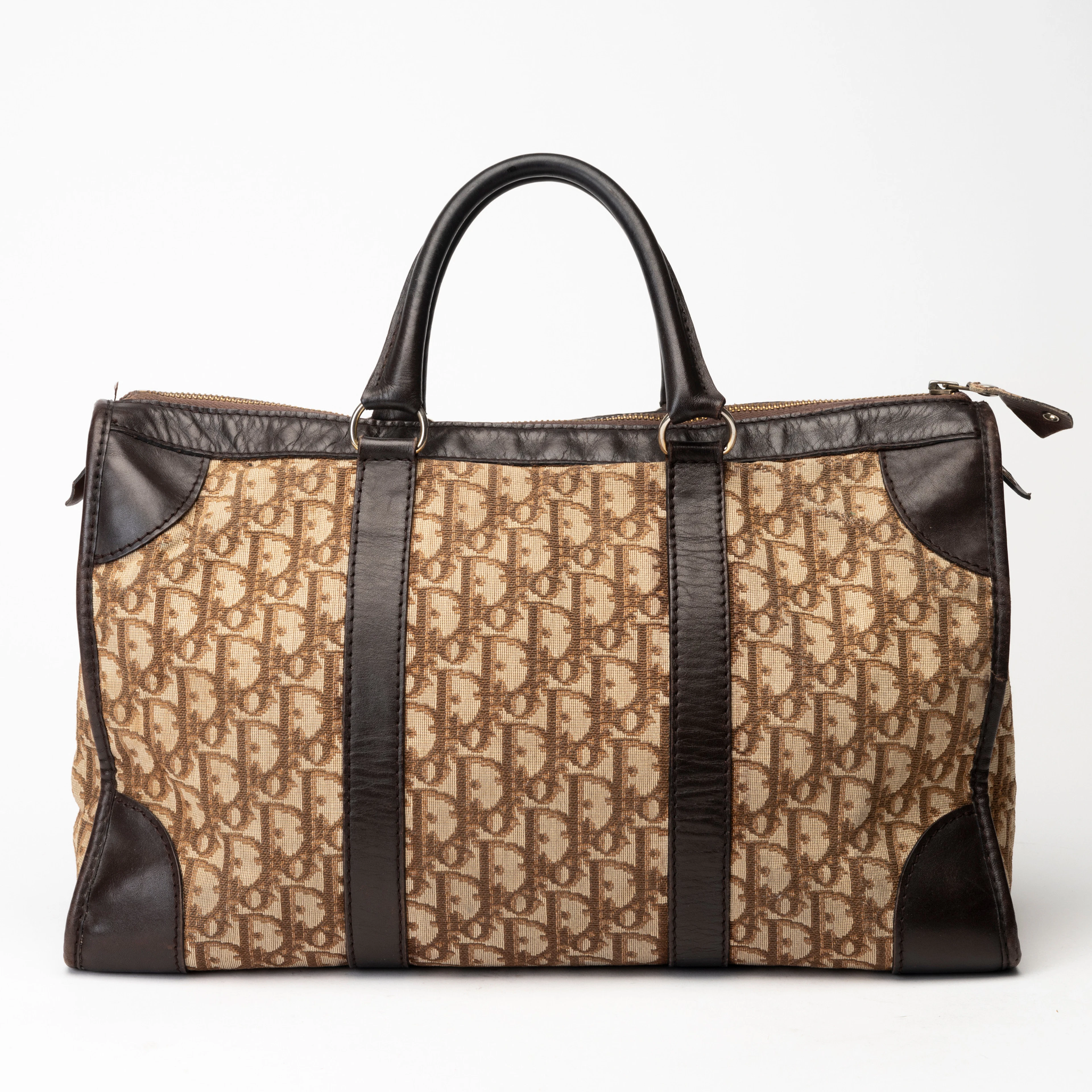 CHRISTIAN DIOR. Handväska, "Vintage Oblique Boston Bag".