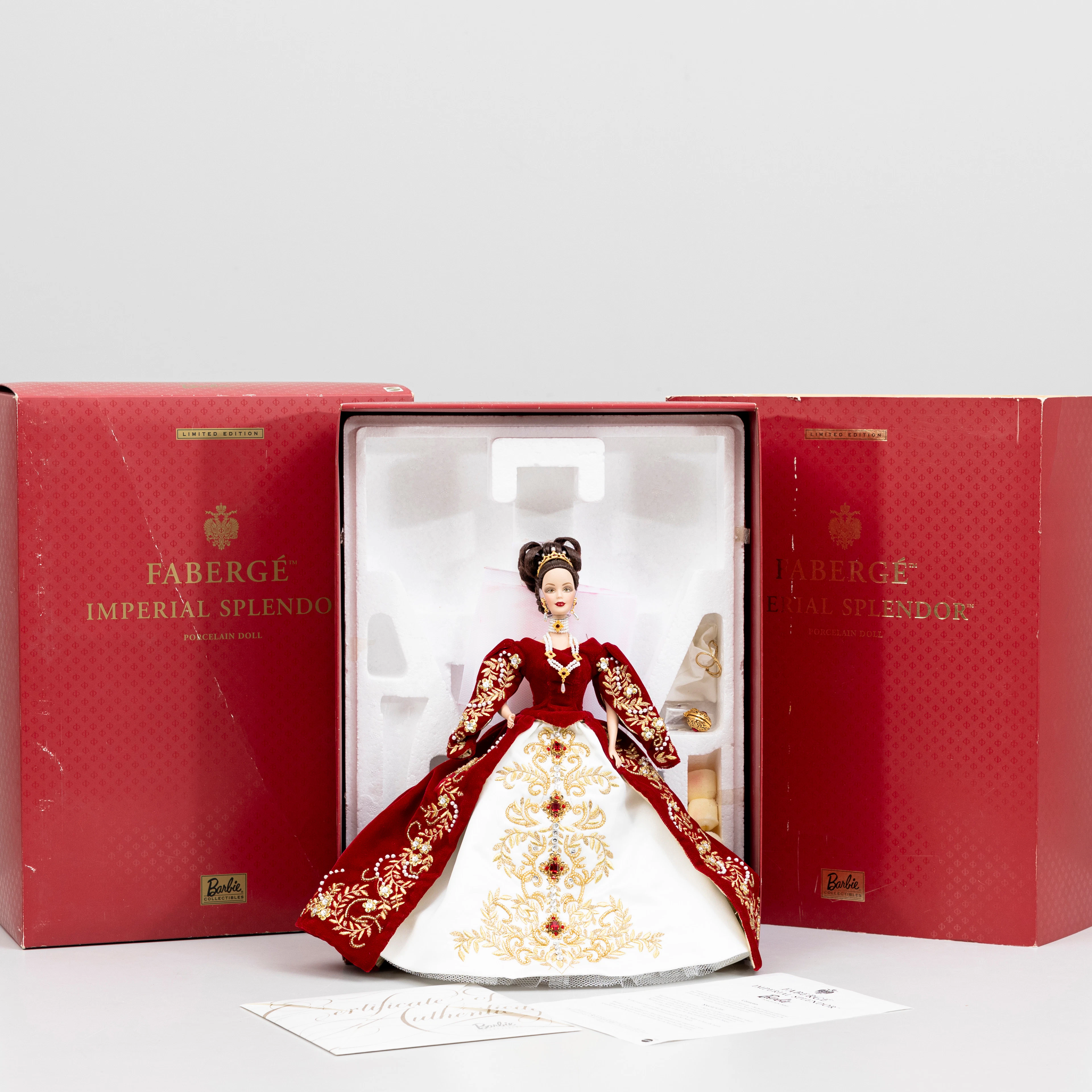 MATTEL INC. Barbie, "Fabergé Imperial Splendor", nr 27028, Barbie
