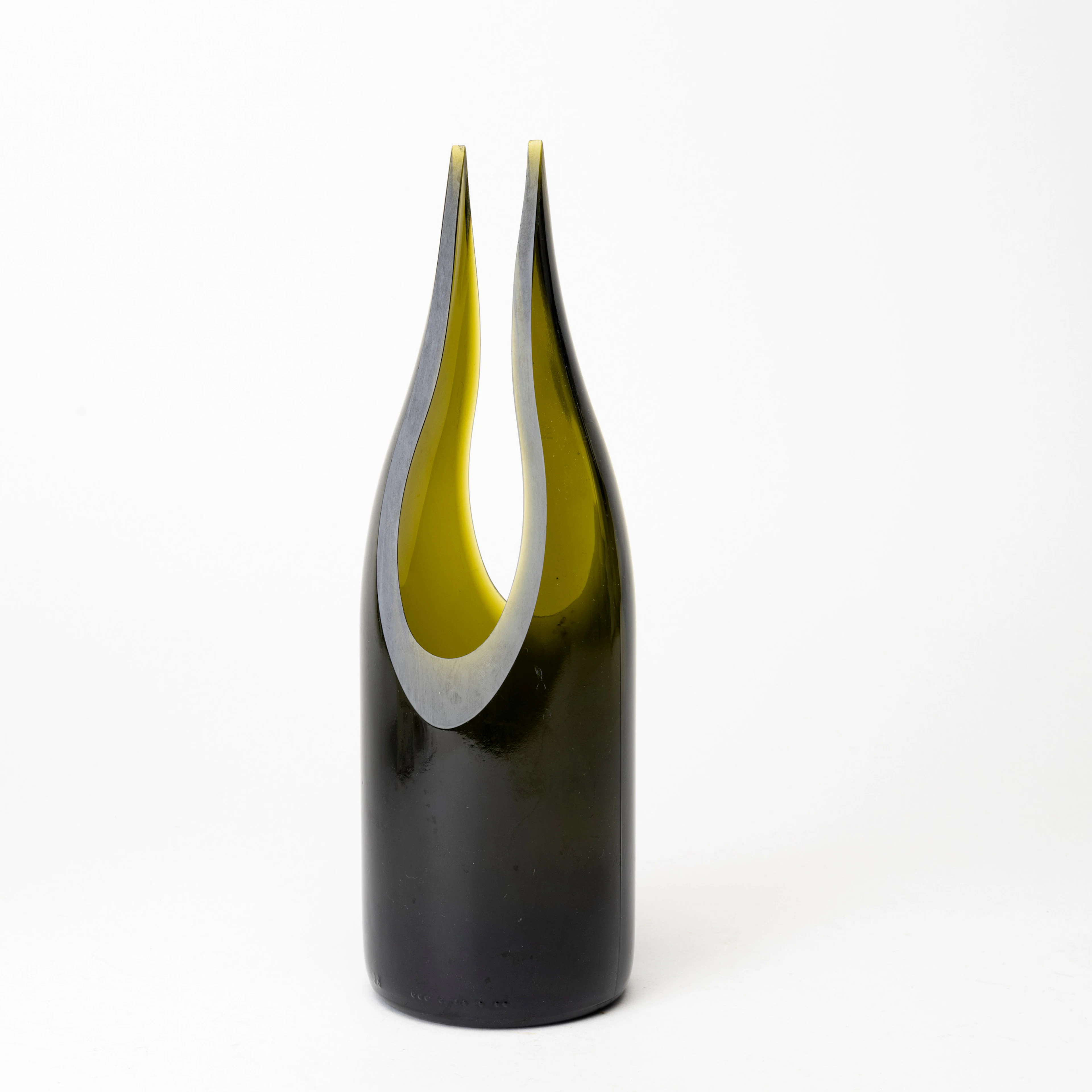 EMMA WOFFENDEN & TORD BOONTJE. Vas, glas, "Cut Vase", Artecnica, USA.