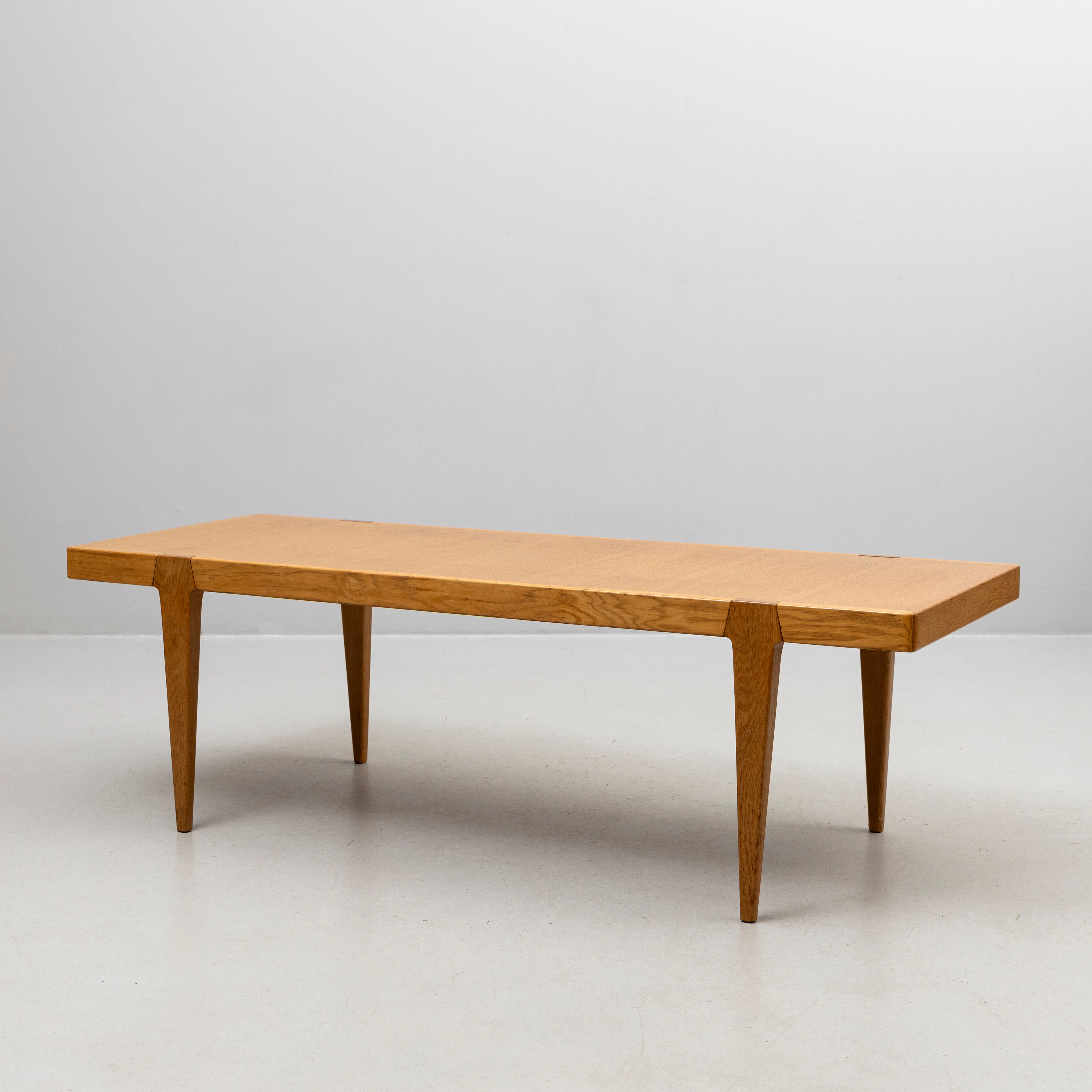 ERIK WØRTS. Soffbord, "Brando", ek, IKEA, 1960-tal.