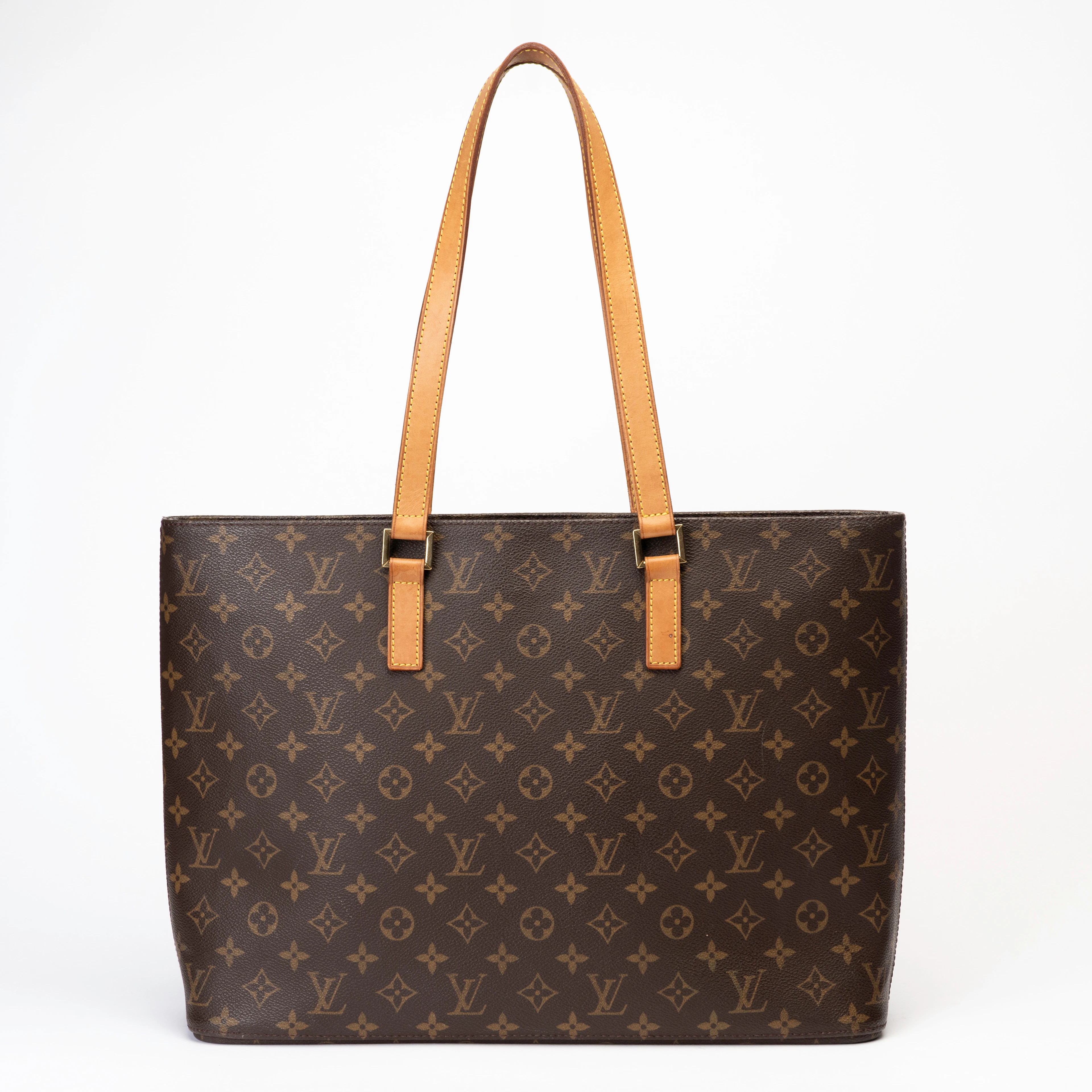 LOUIS VUITTON. Väska, "Luco" tote bag, monogramcanvas, detaljer i