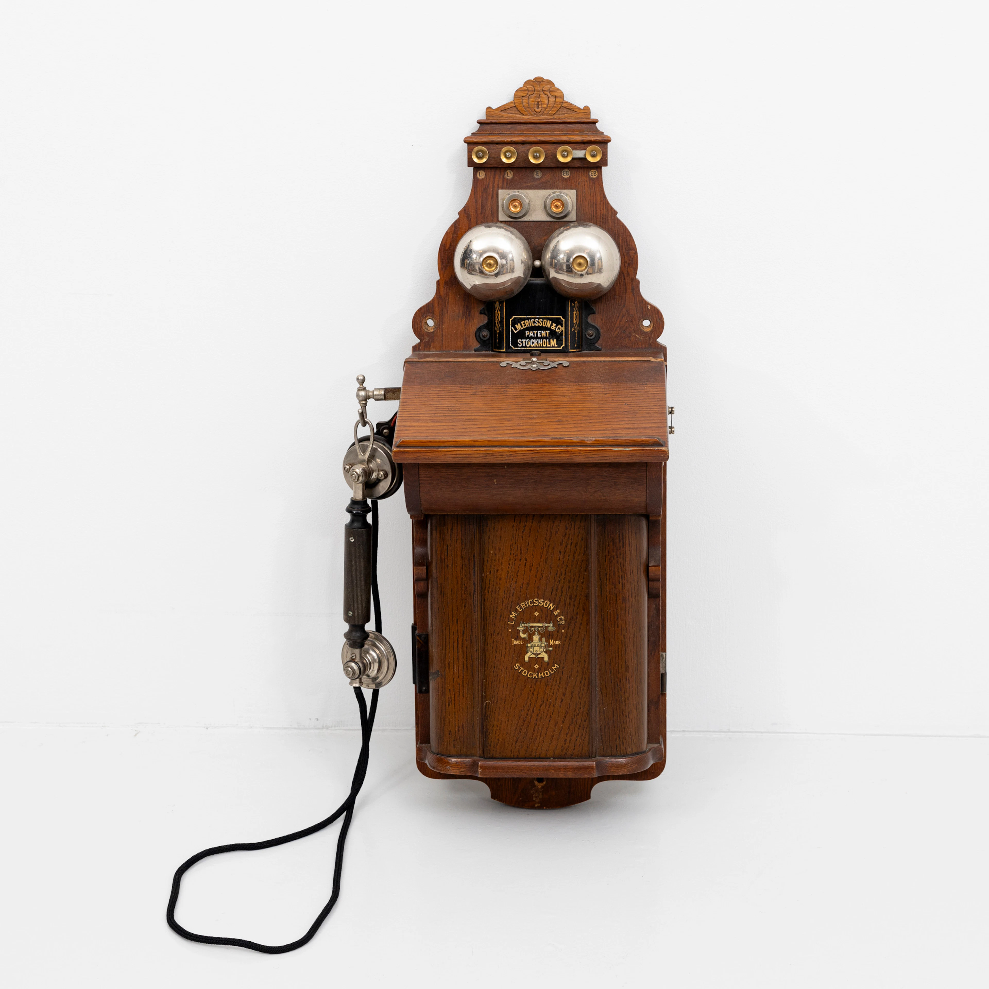 VÄGGTELEFON, L M Ericsson & Co Stockholm.