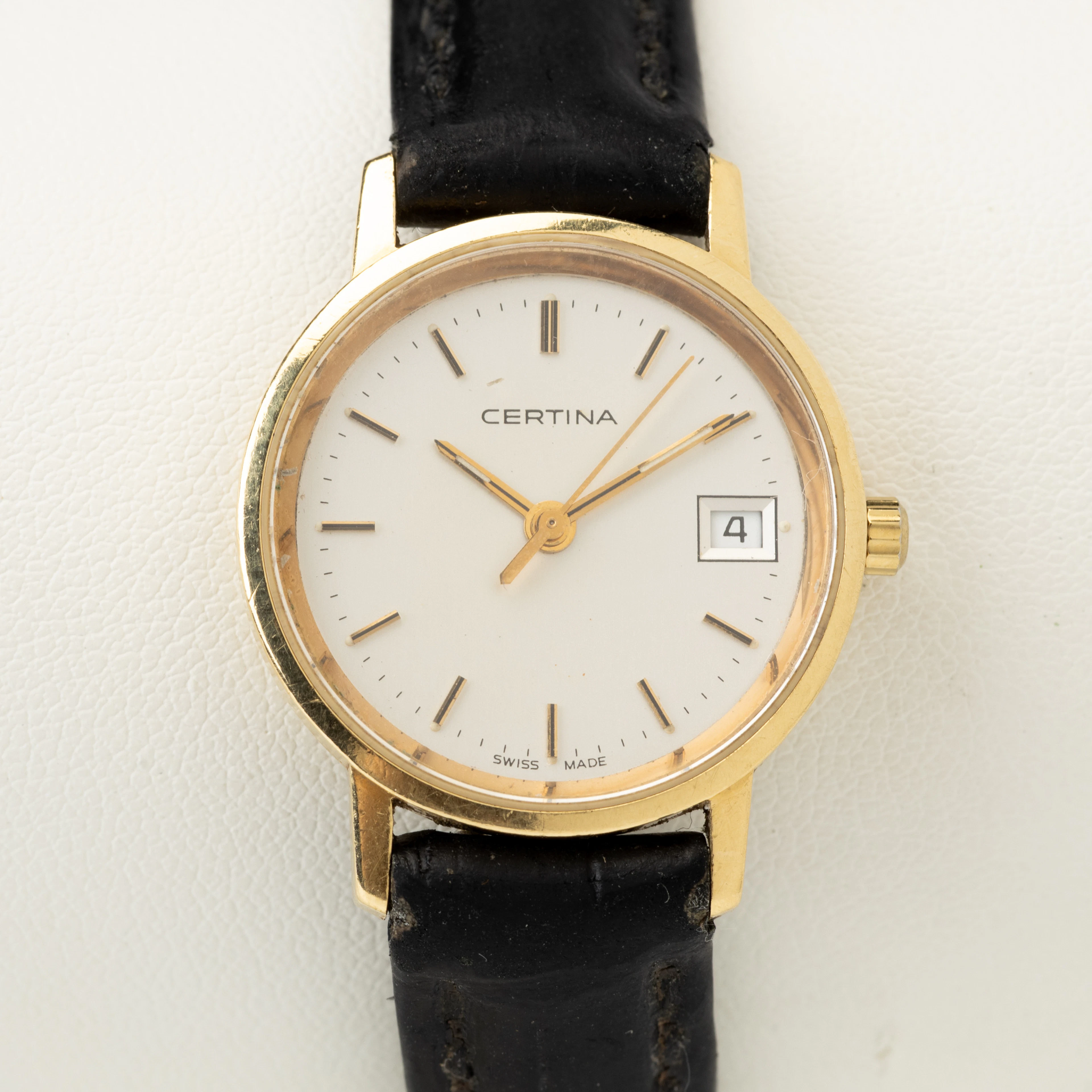 CERTINA, armbandsur, quartz, boett av 18K guld, 1900-tal.