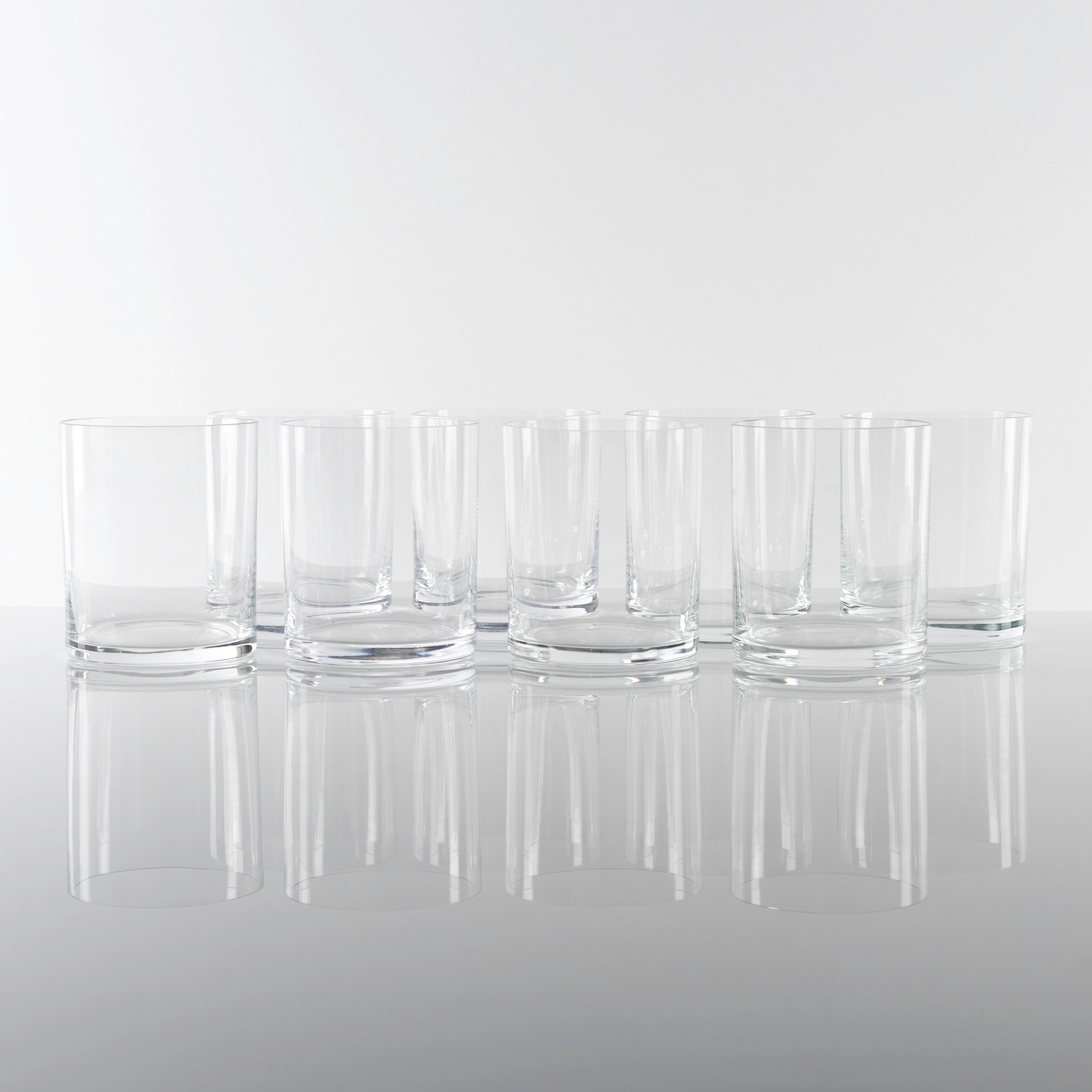 GUNNAR CYREN. 8 st, selterglas, "Nobel", Orrefors.