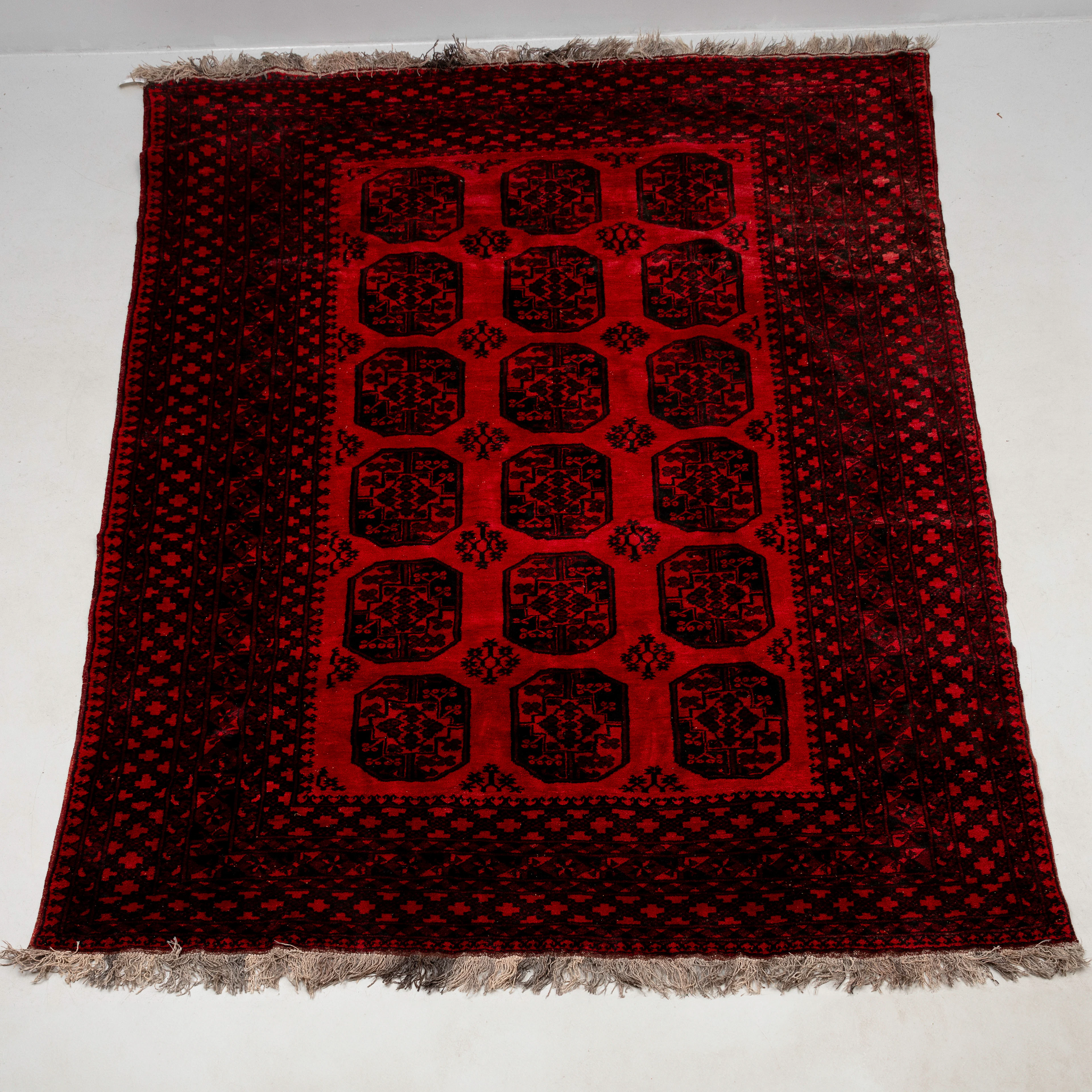 MATTA, Afghan, Ersari, ca 351x261 cm.