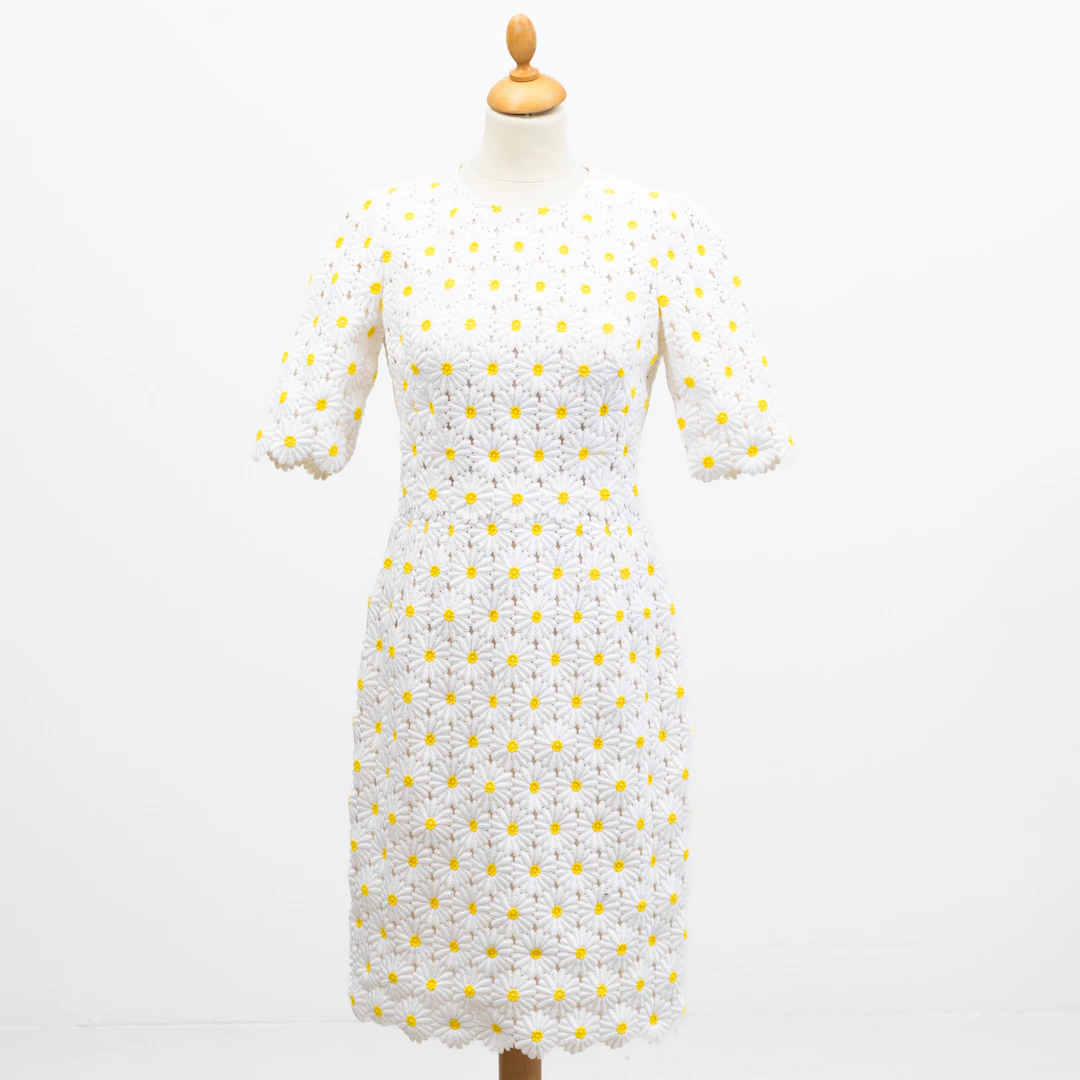 DOLCE GABBANA. Klänning, Italien, storlek 42.