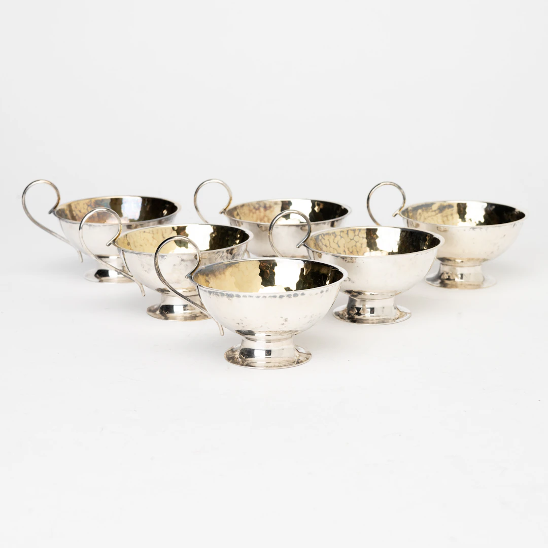 PUNSCHKOPPAR, 6 st, silver, GAB, 1997.