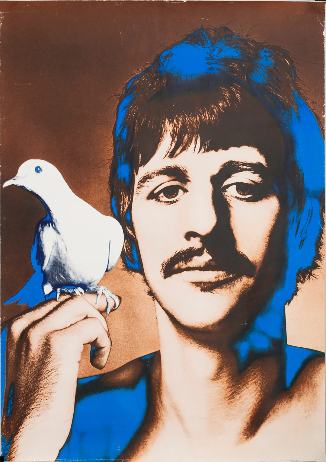 RICHARD AVEDON. EFTER. Ringo Starr, affisch, omärkt, 1900-talets andra hälft.