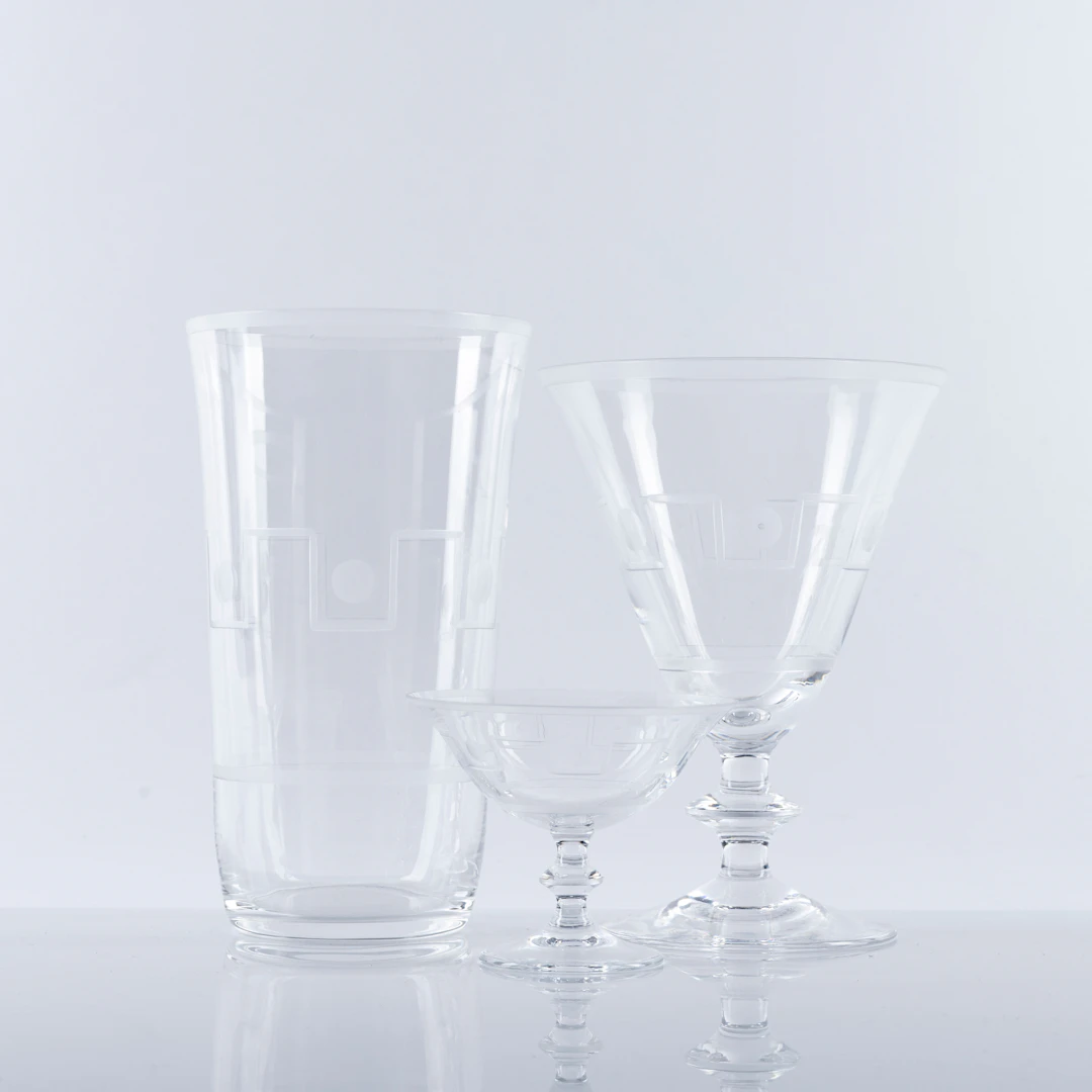 EDVIN OLLERS. 15 st, glas,, 1900-talets första hälft.