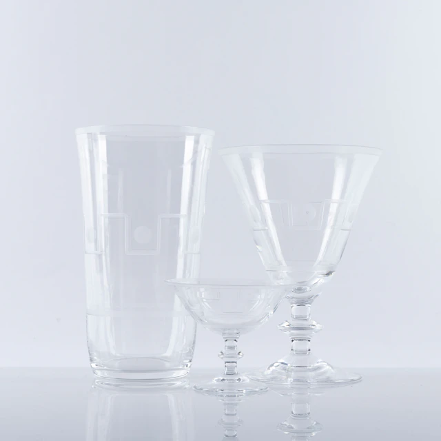 EDVIN OLLERS. 15 st, glas,, 1900-talets första hälft.