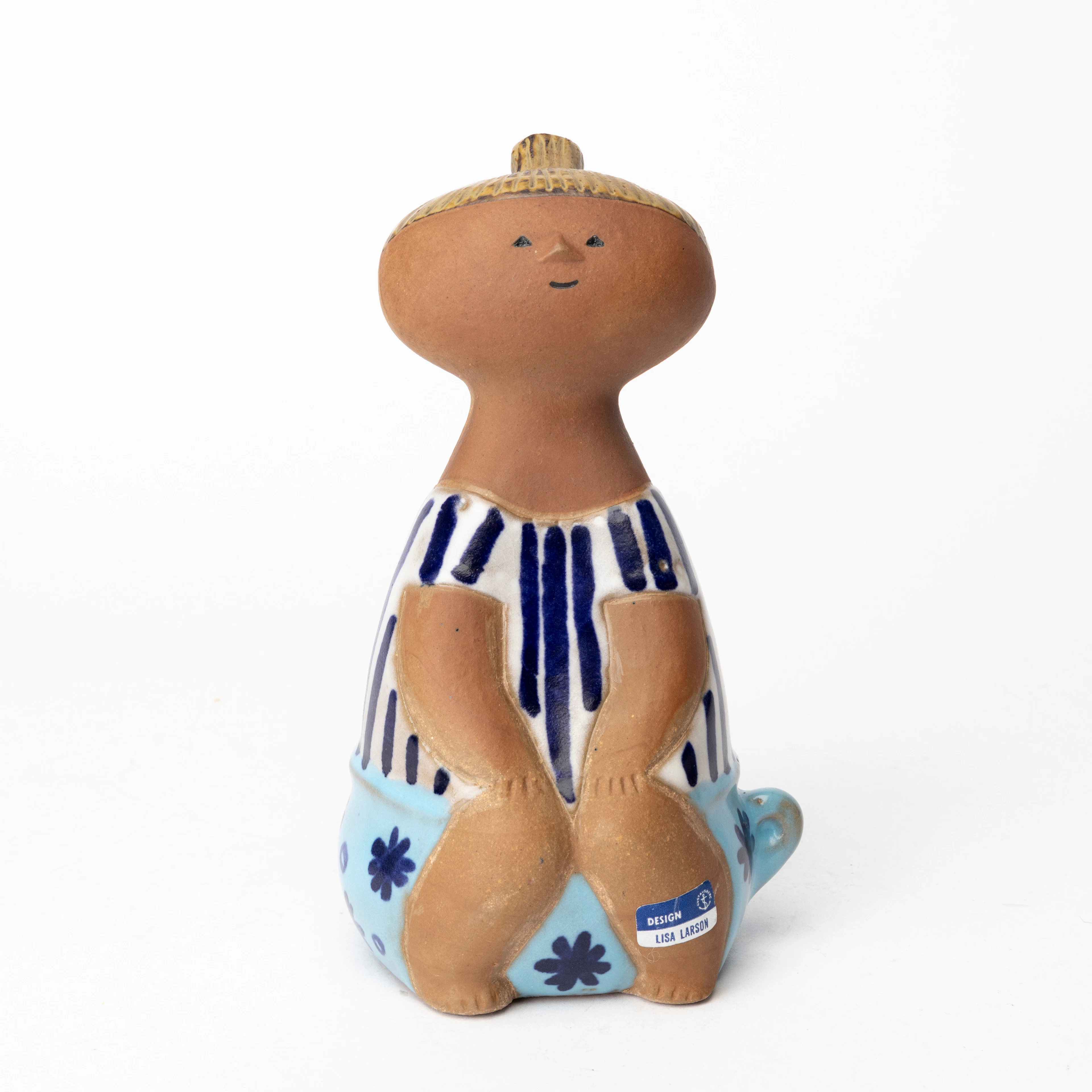 LISA LARSON. Figurin, stengods, "Lotta" ur serien "Larsons ungar"