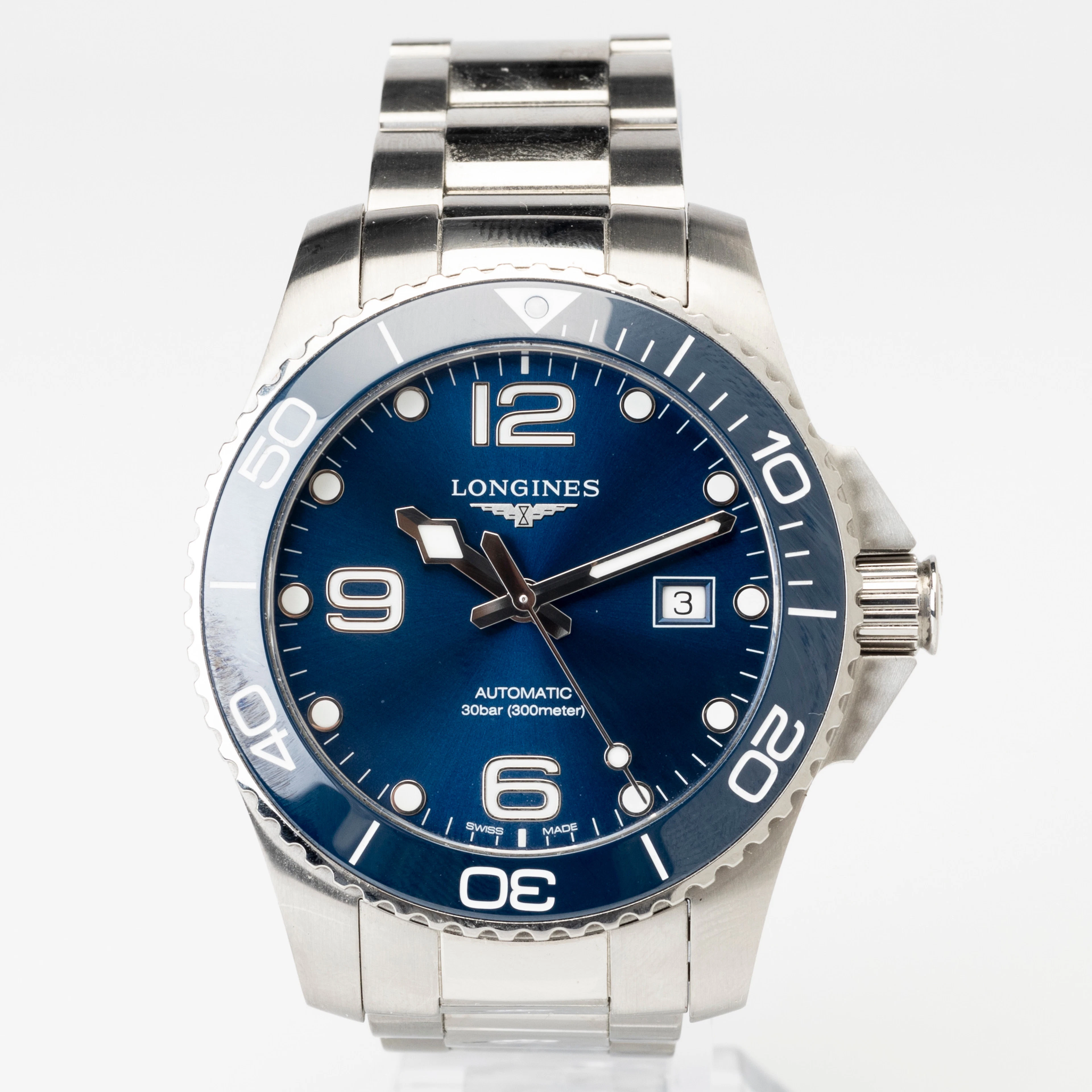 LONGINES, HydroConquest (30bar/300meter), 43mm, armbandsur, automatisk