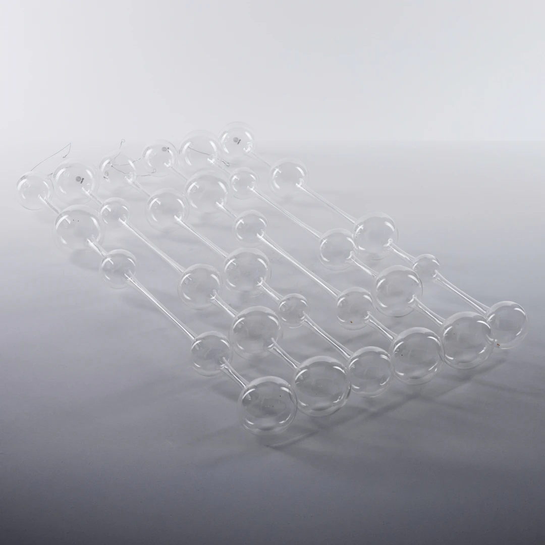 KAJ FRANCK. Fönsterdekoration, 6 delar, "Morning in Athens", Iittala, 1960-tal.