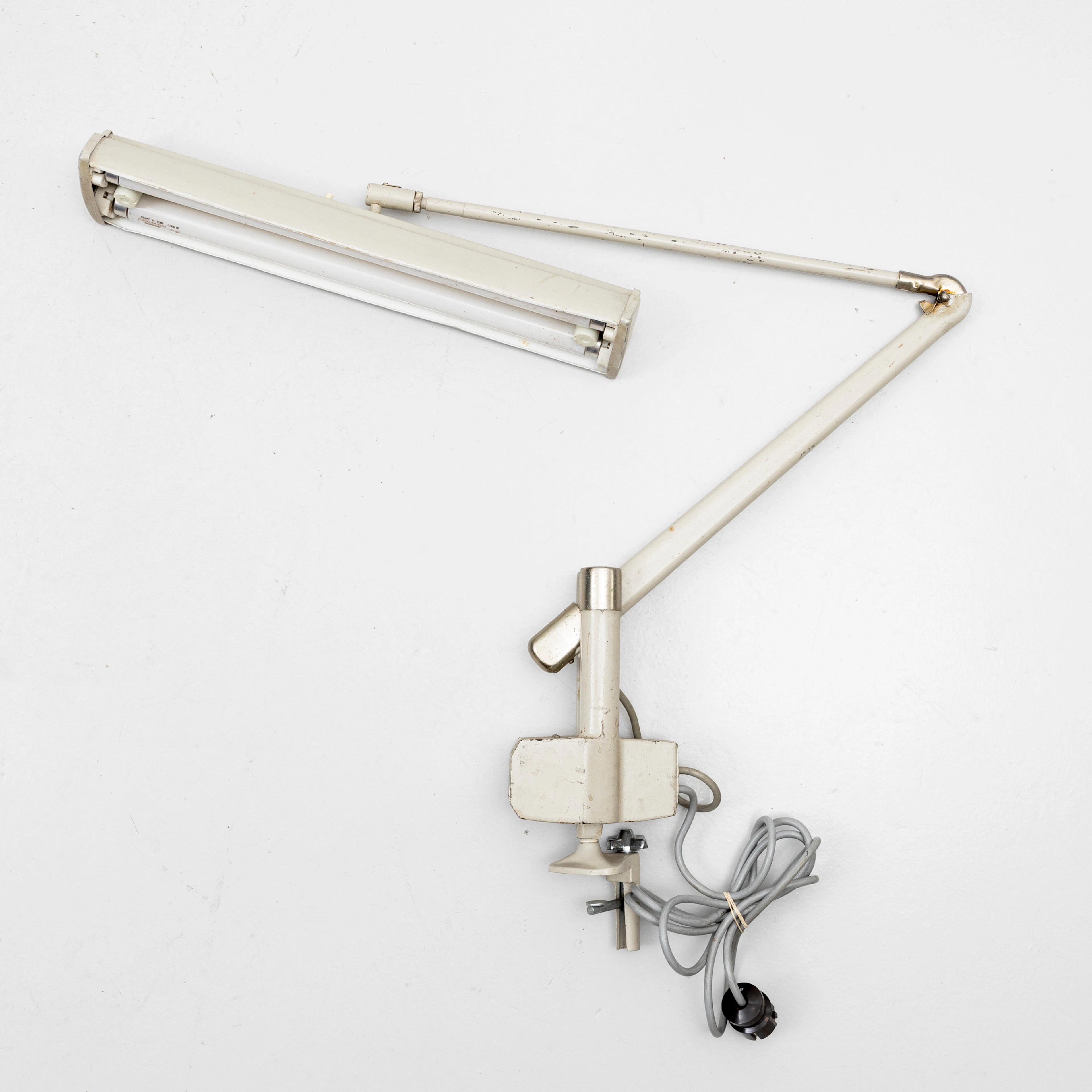 SKRIVBORDSLAMPA, industrimodell, metall, ASEA Belysning, 1900-tal.