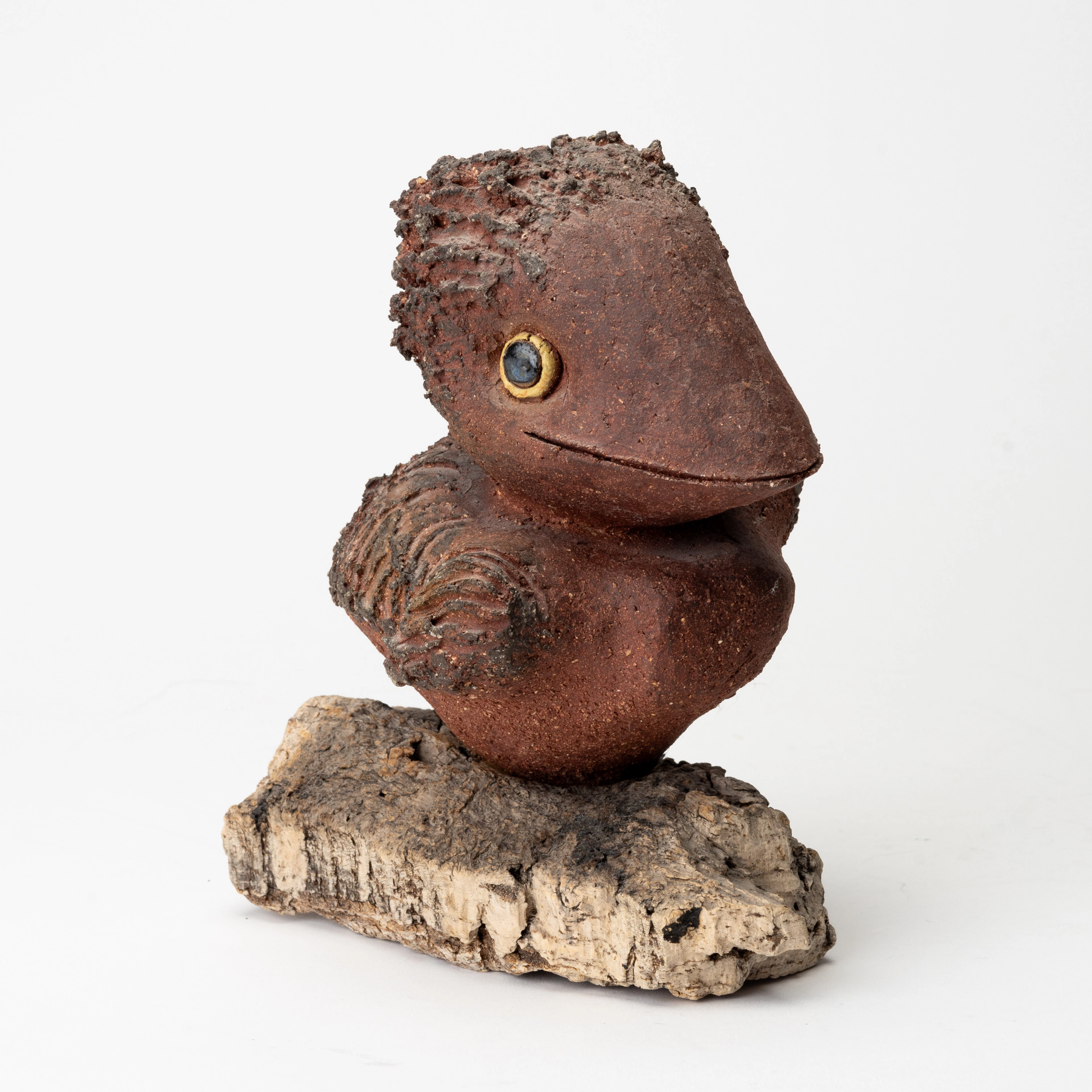TYRA LUNDGREN. Skulptur/fågel, stengods, signerad TL, daterad -70.