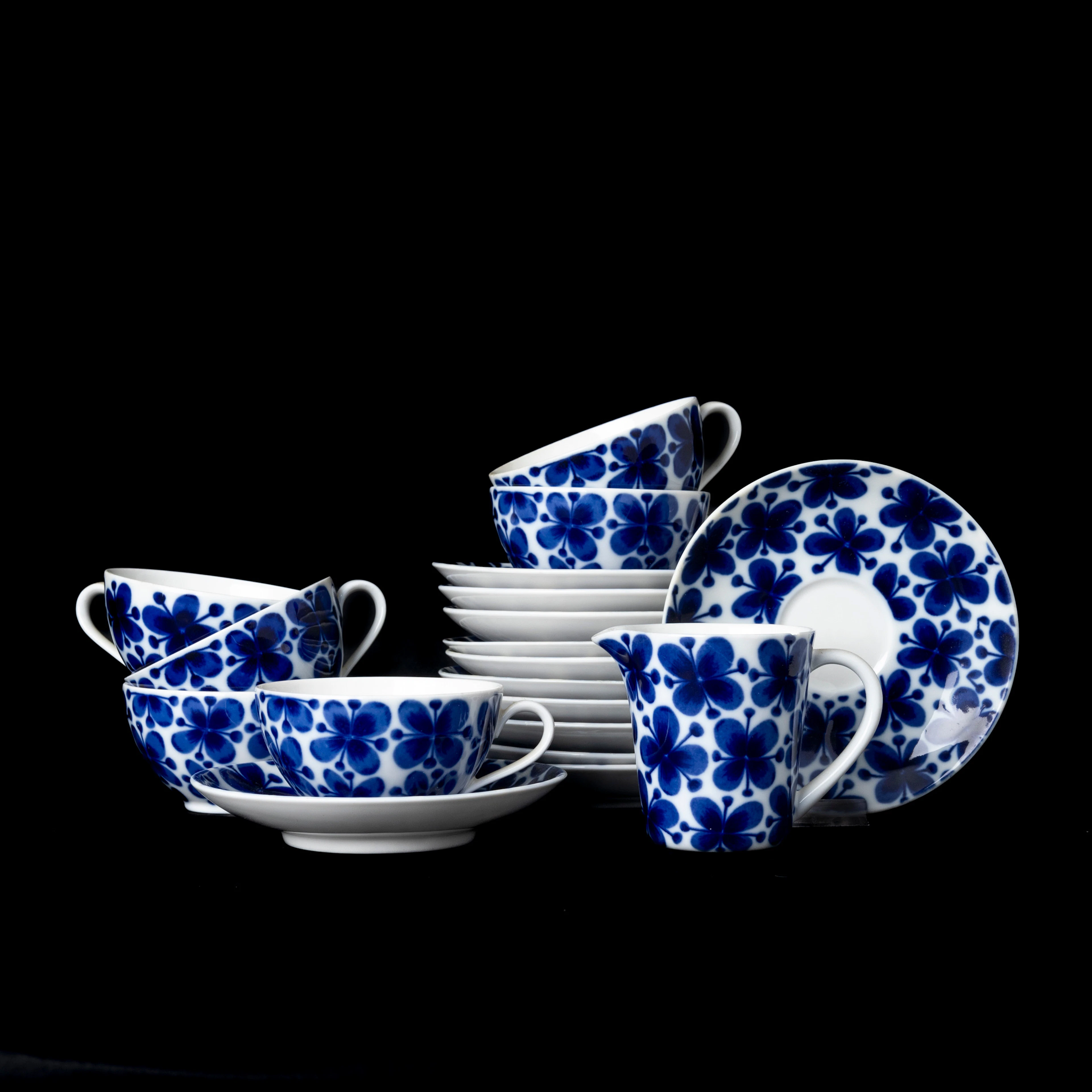 MARIANNE WESTMAN. Kaffeservis, 7 delar, "Mon Amie", porslin, Rörstrand.