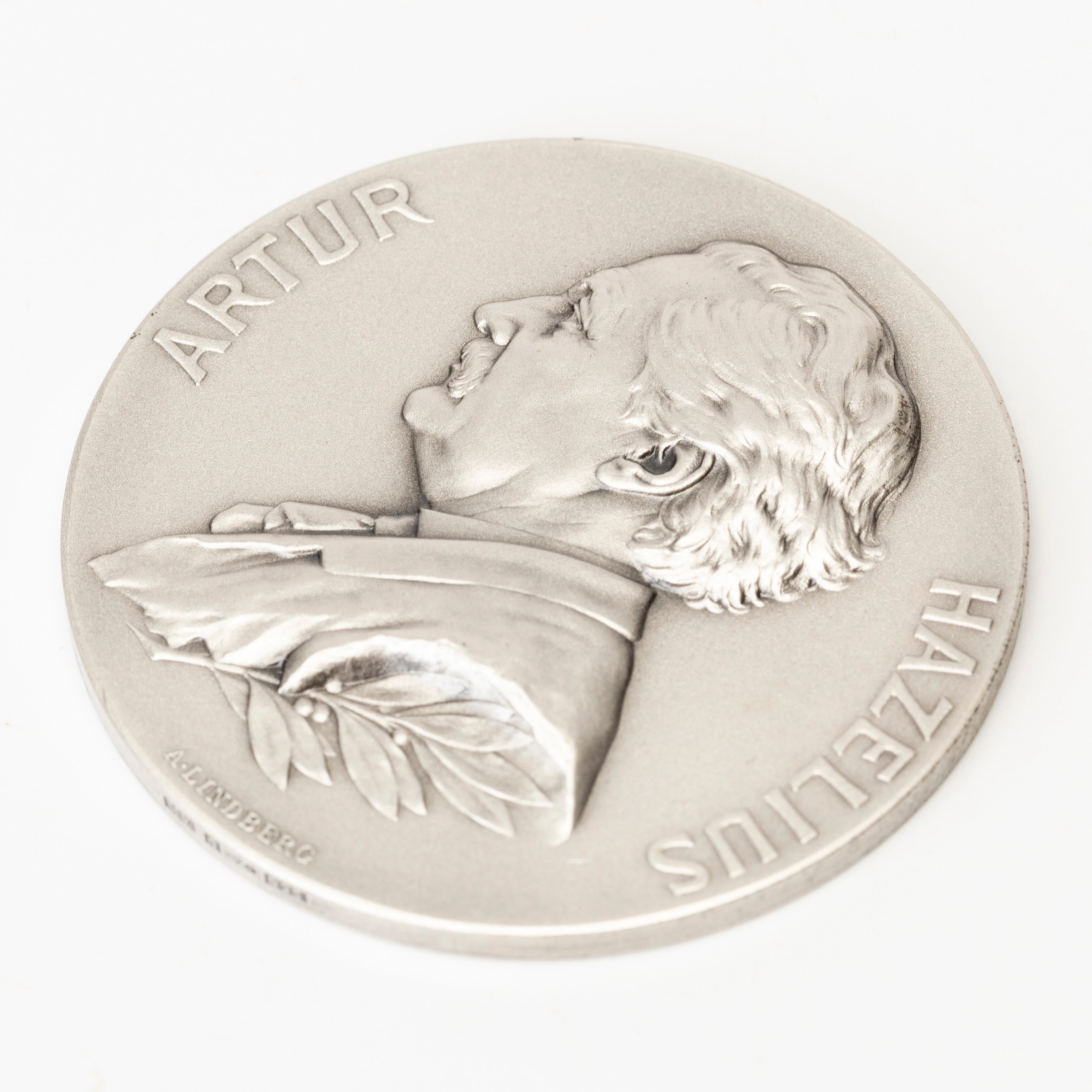 HAZELIUSMEDALJEN, silver, Nordiska Museet, Myntverket, Eskilstuna