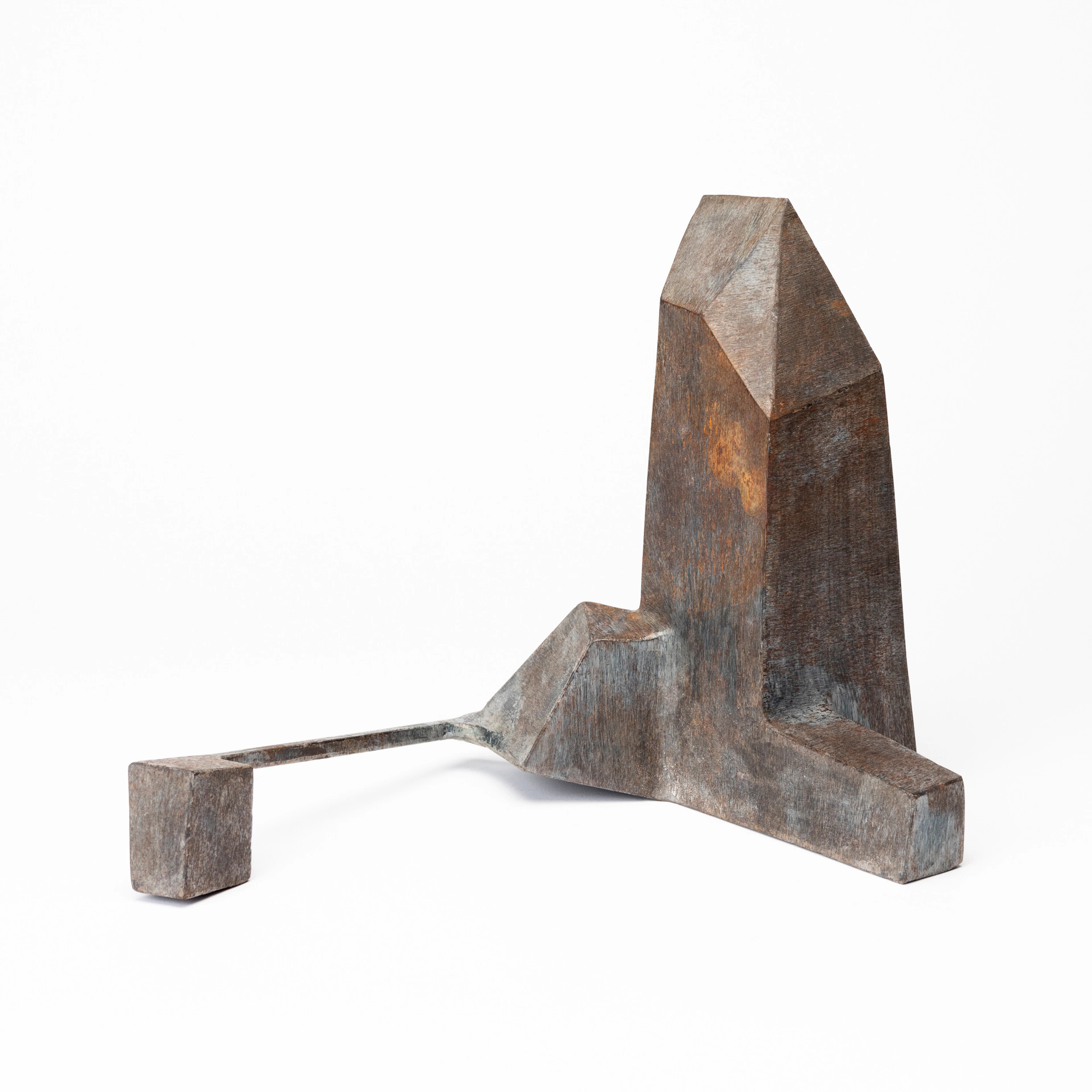 INGEMAR ANDERSSON. Skulptur, "Stålkropp", metall, märkt "I AND 12-20".