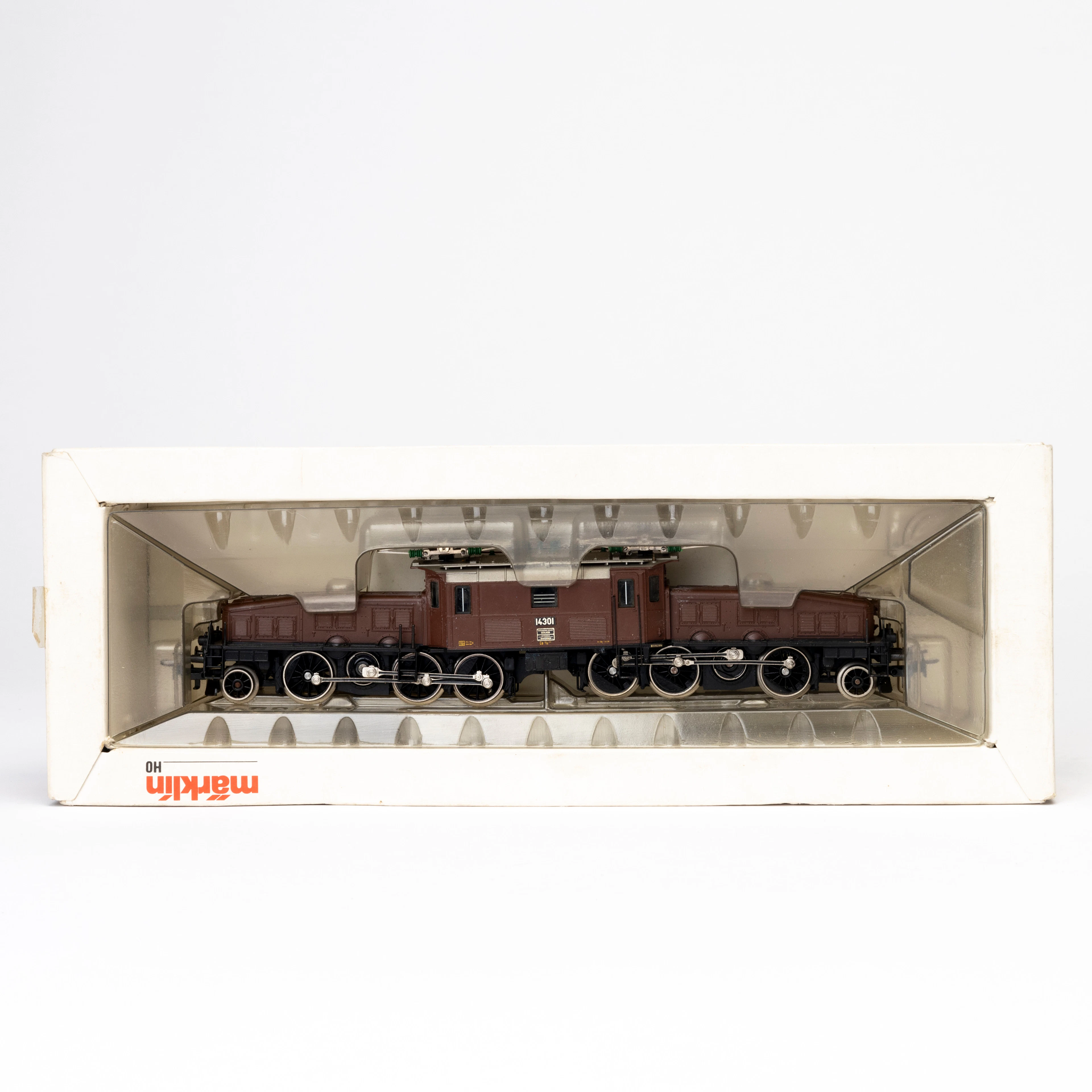 MÄRKLIN 3352 Krokodilen brun, originalförpackning.