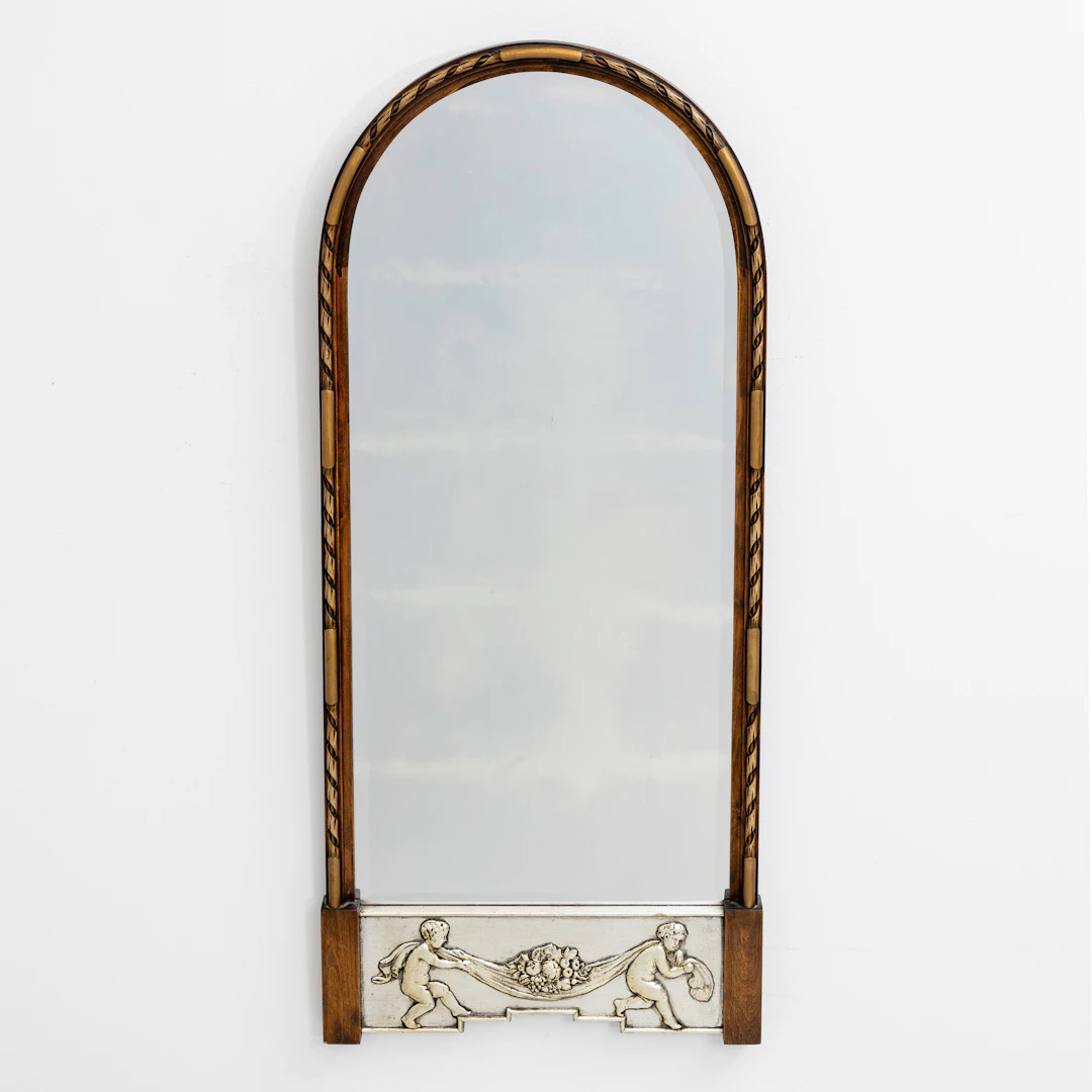 SPEGEL, facettslipat glas, 1900-talets mitt.