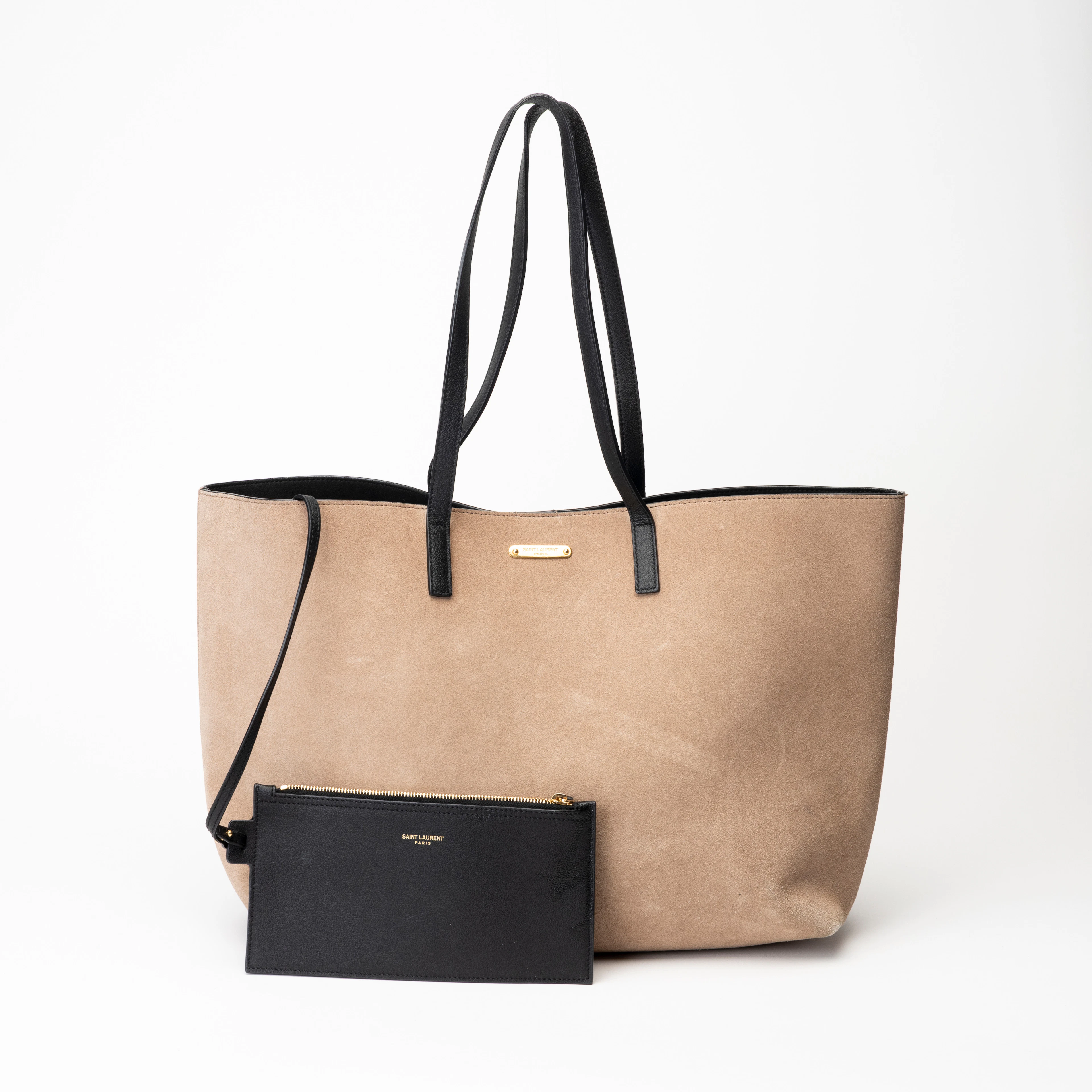 SAINT LAURENT. Väska, "East West Shopping bag".