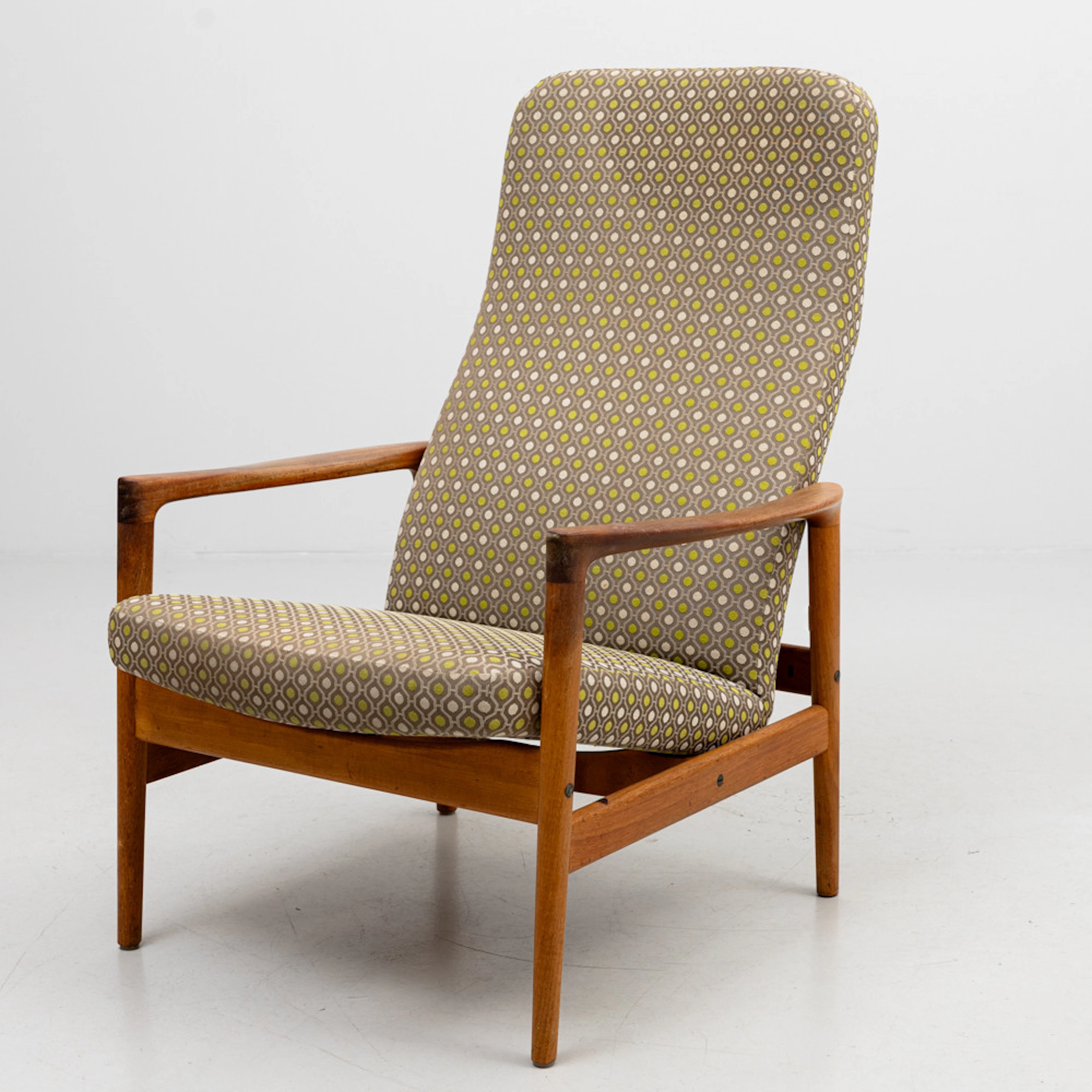 FOLKE OHLSSON. fåtölj, teak, "Stanford", Dux, Sverige 1900-talets mitt.