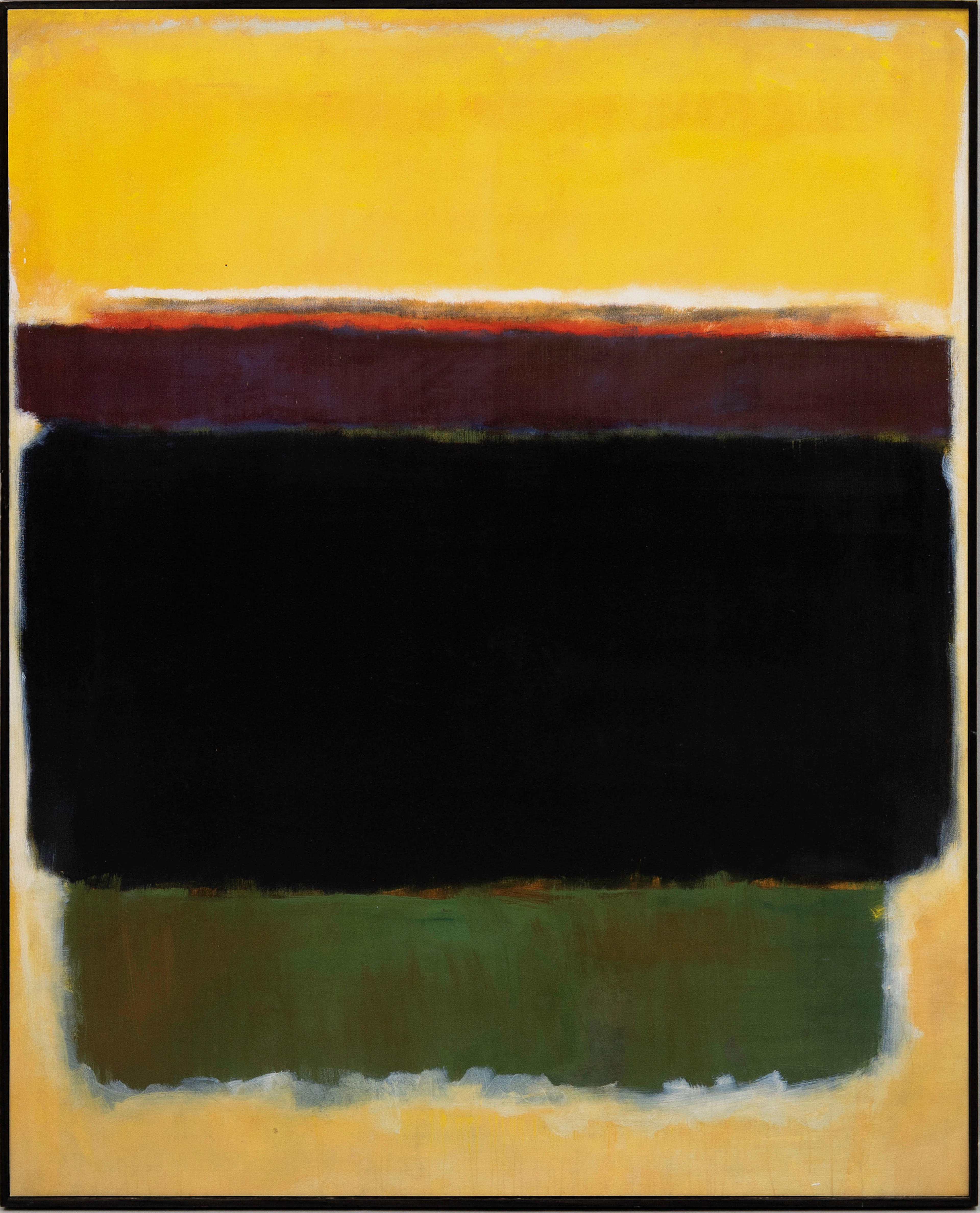 MARK ROTHKO. EFTER. Utan titel, tryck på skiva.