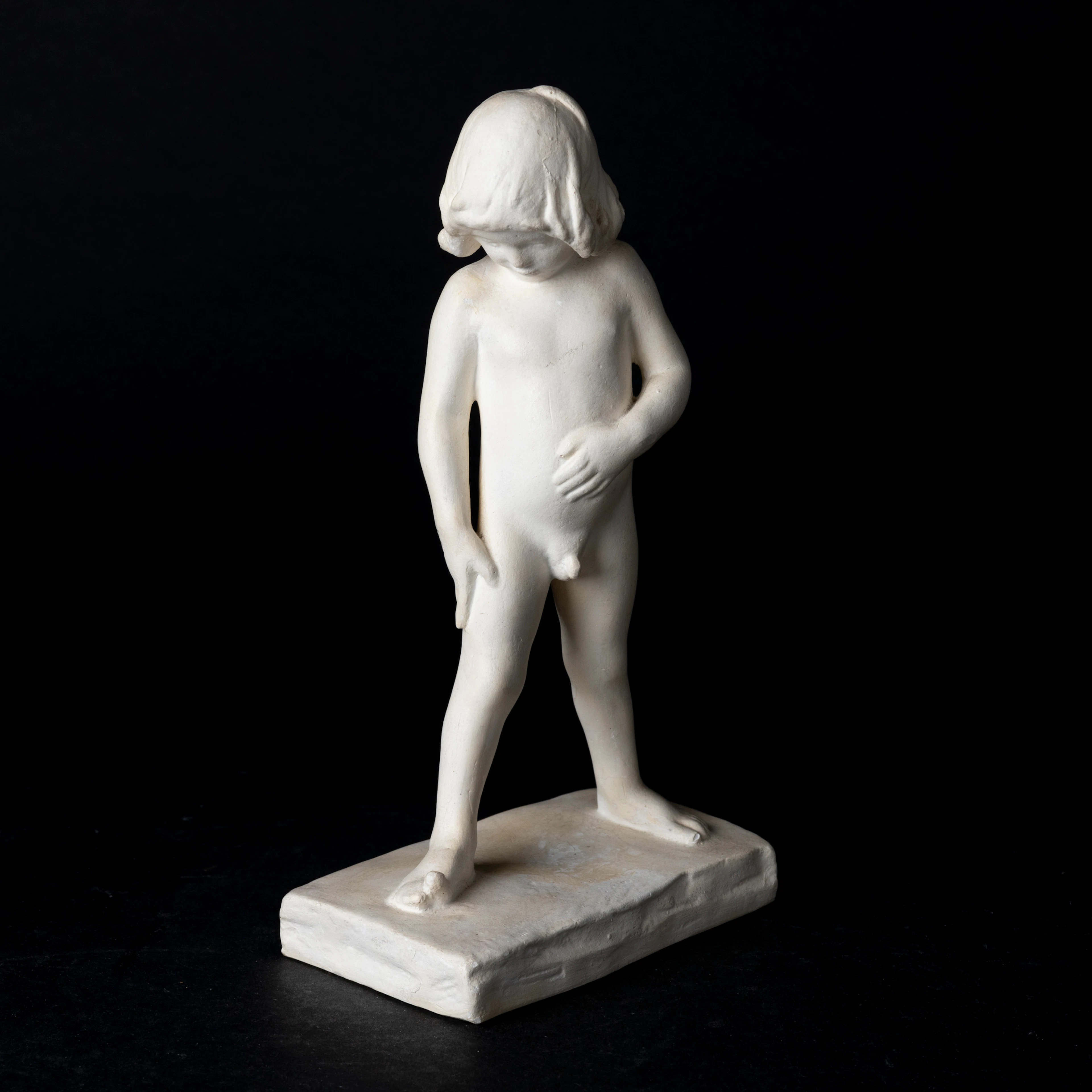 CHRISTIAN ERIKSSON. "Elof", gips, signerad, Arcueil, 1901.