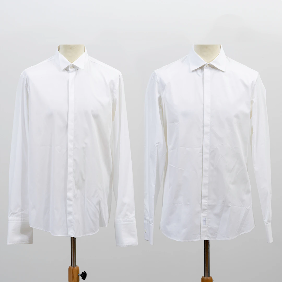 SKJORTOR, 2 stm Dsquared resp Boss, storlek 54 resp 17/43.