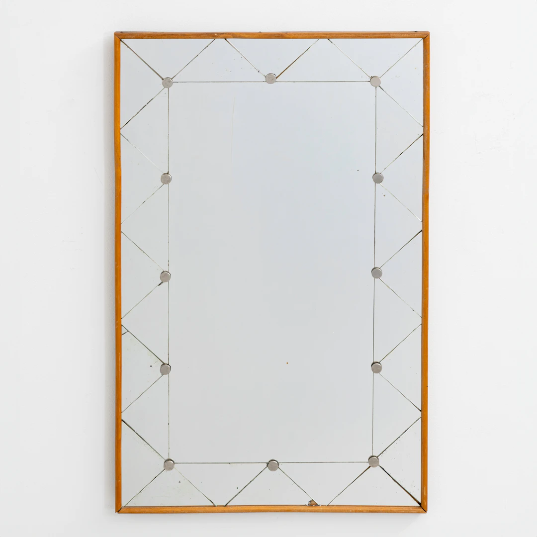 SPEGEL, teak, 1960-tal.