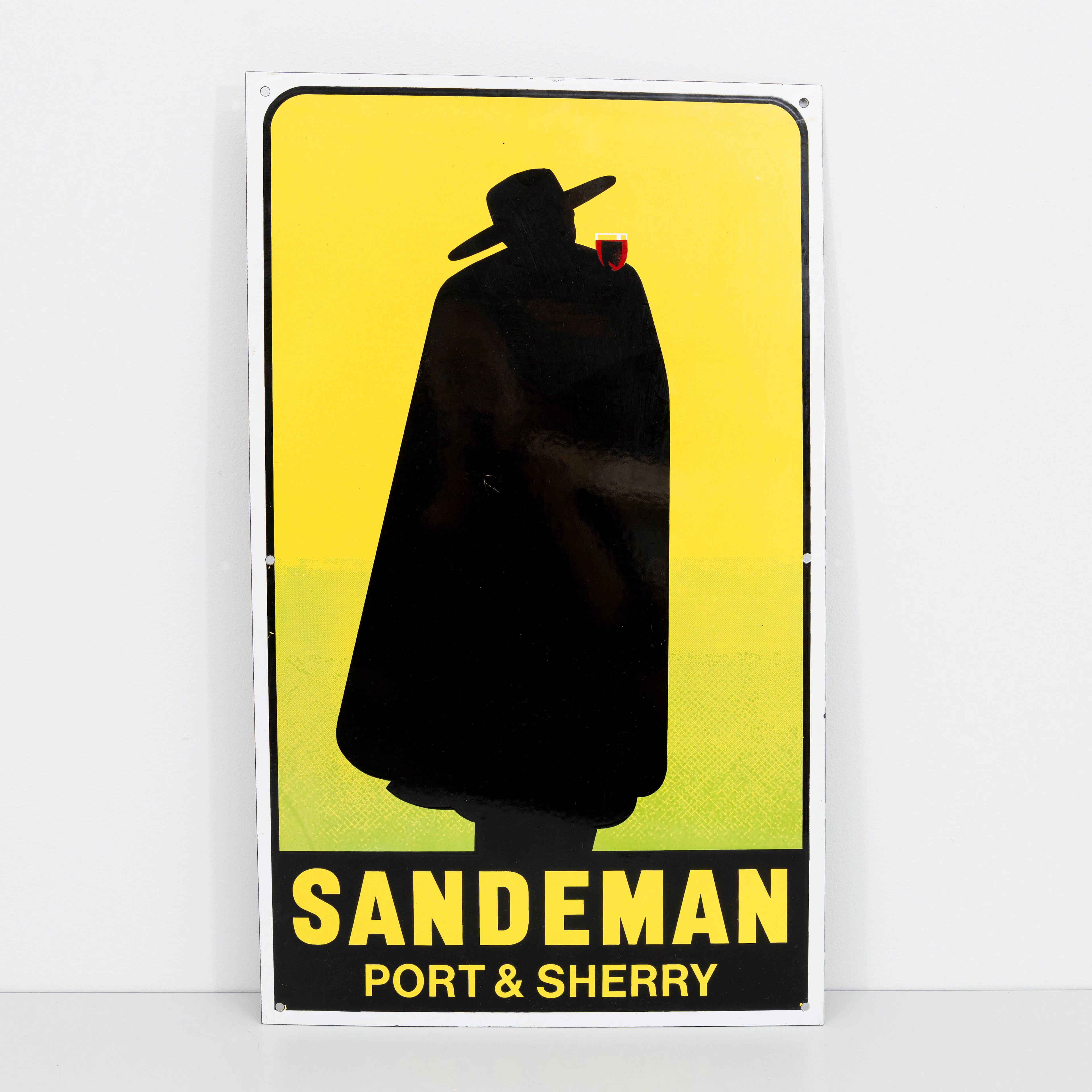 EMALJSKYLT, Sandeman's Port & Sherry, 1900-talets andra hälft.