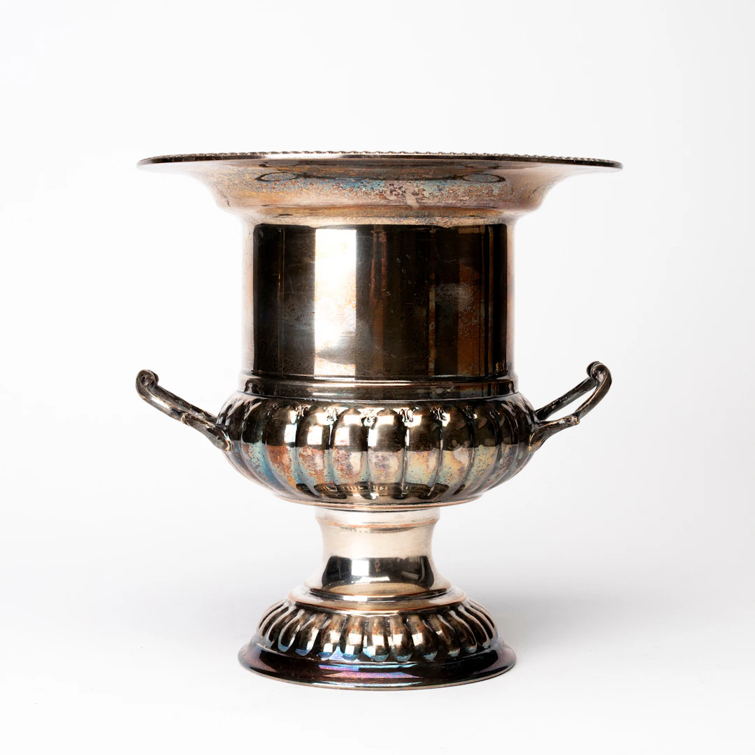 CHAMPAGNEKYLARE, silver på koppar, 1900-talets första hälft.