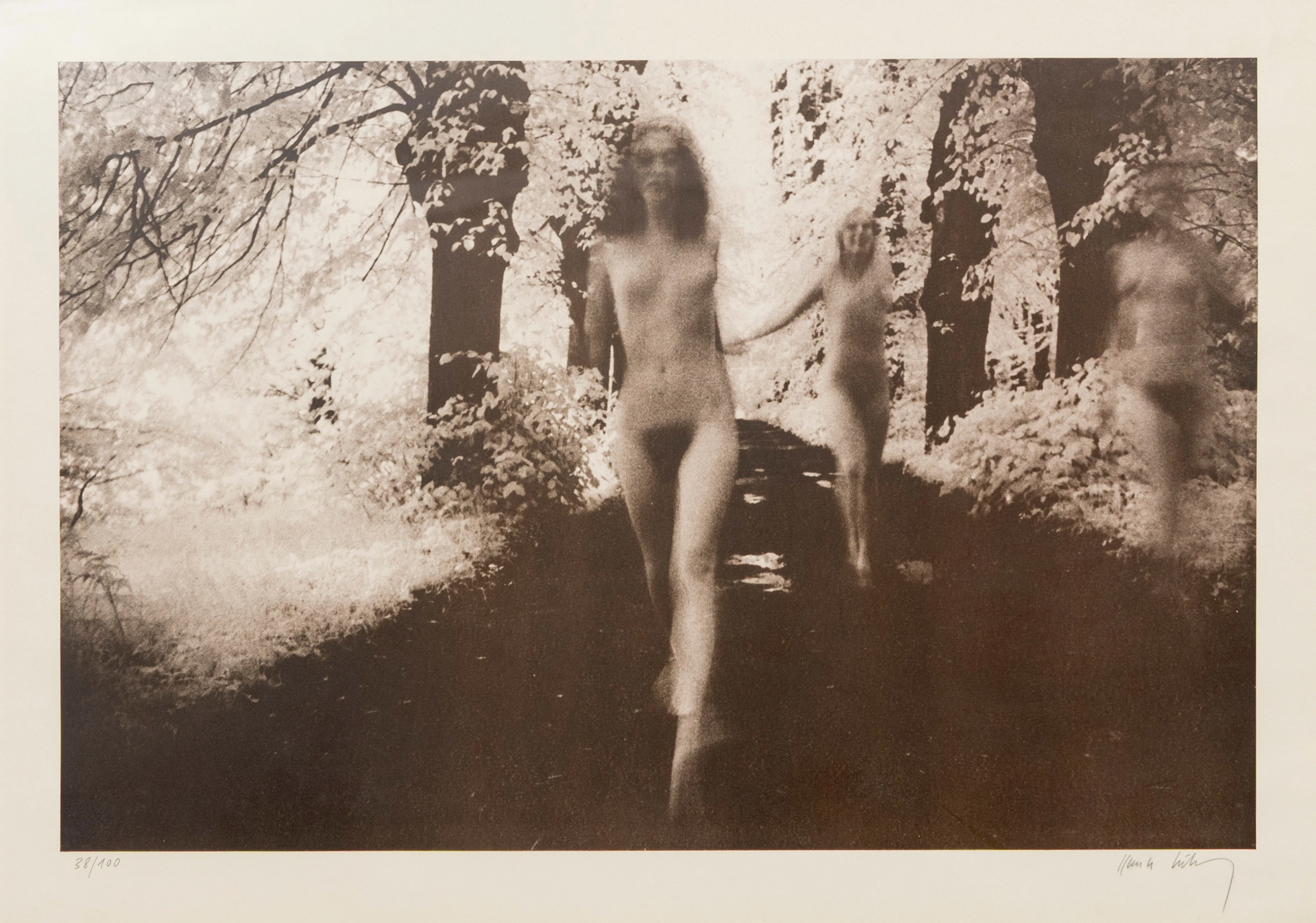 KARIN SZÉKESSY (1939-2010). "Fine Alle in Holstein" heliogravyr, signerad