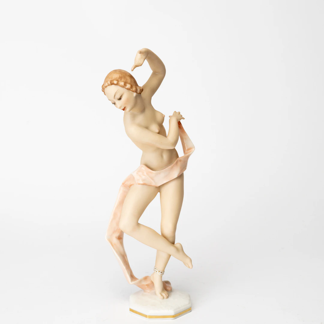 FIGURIN, porslin, Hutschenreuther, Tyskland, 1900-talets andra hälft.