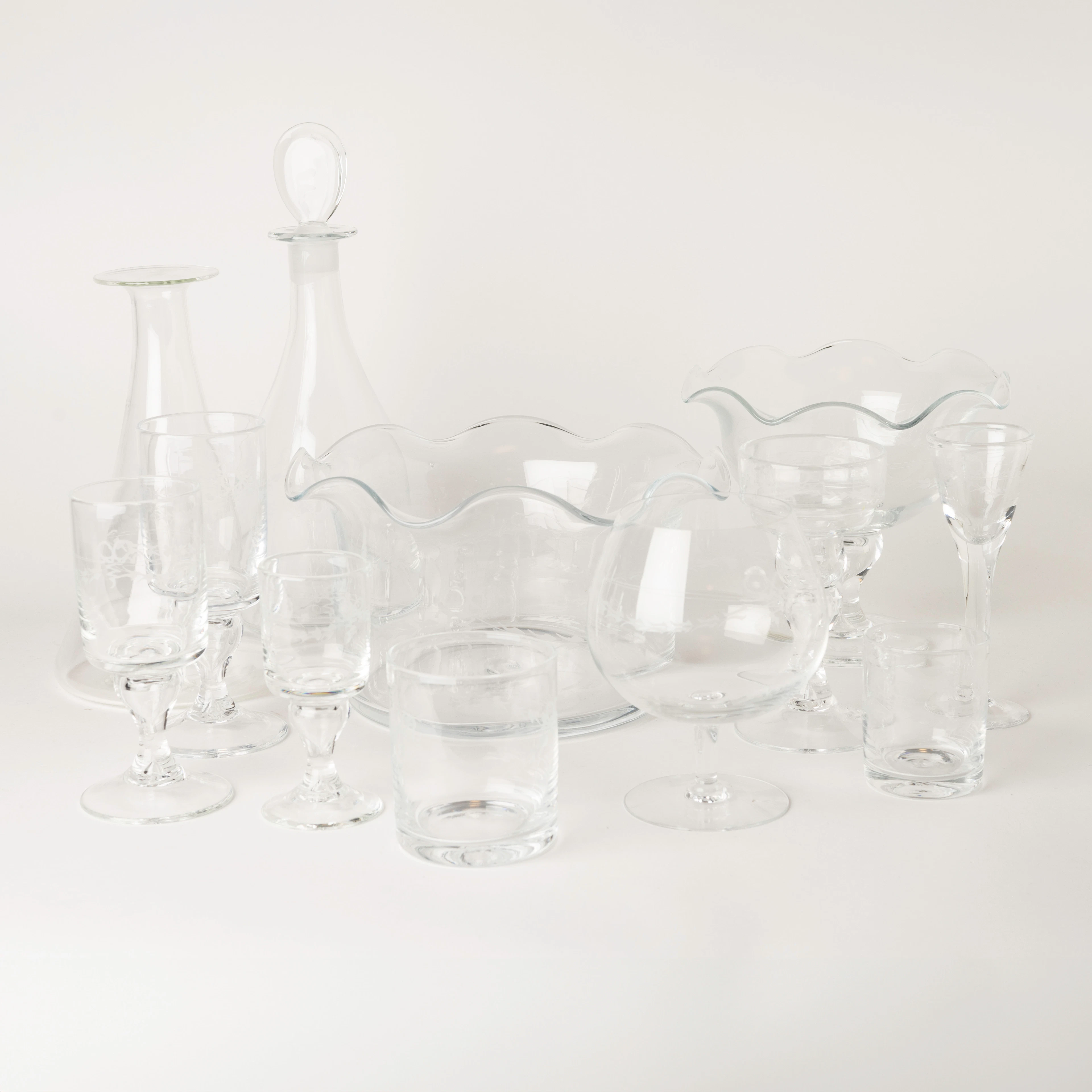 GLASSERVIS, 75 delar, "Antik", Reijmyre.