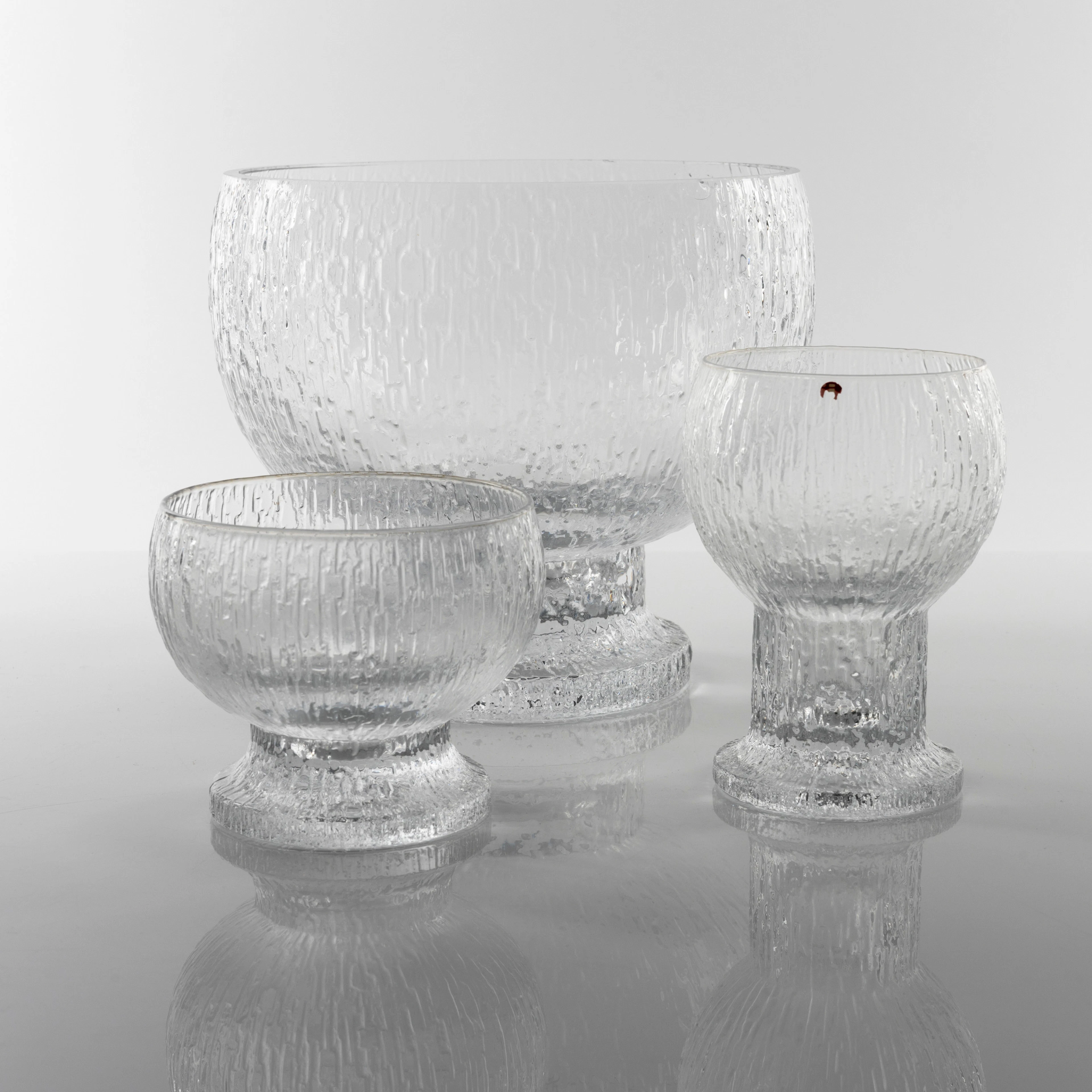 TIMO SARPANEVA. 24 delar, "Kekkerit", Iittala, glas, Finland.