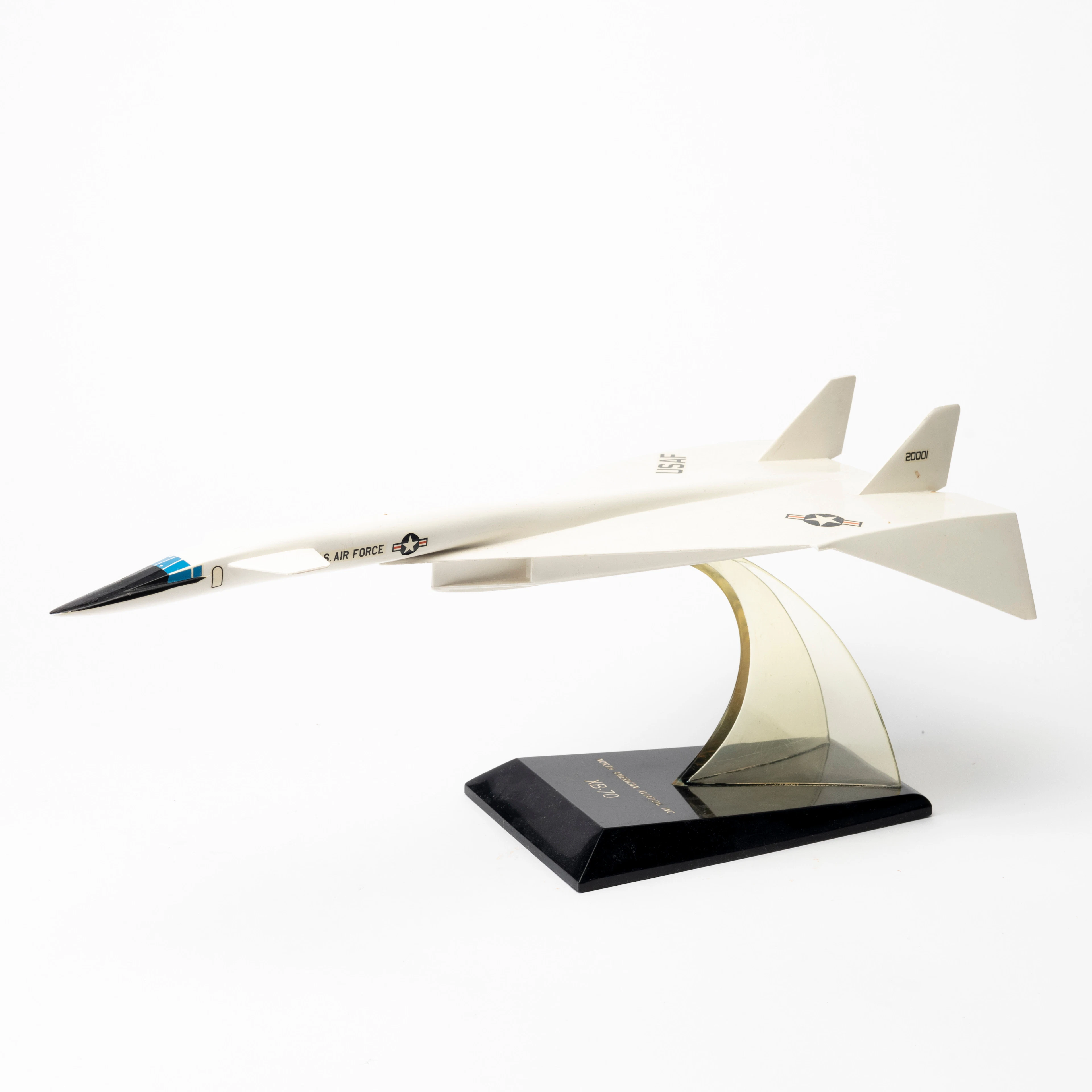 FLYGPLANSMODELL, plast, XB-70 Valkyrie North American Aviation INC