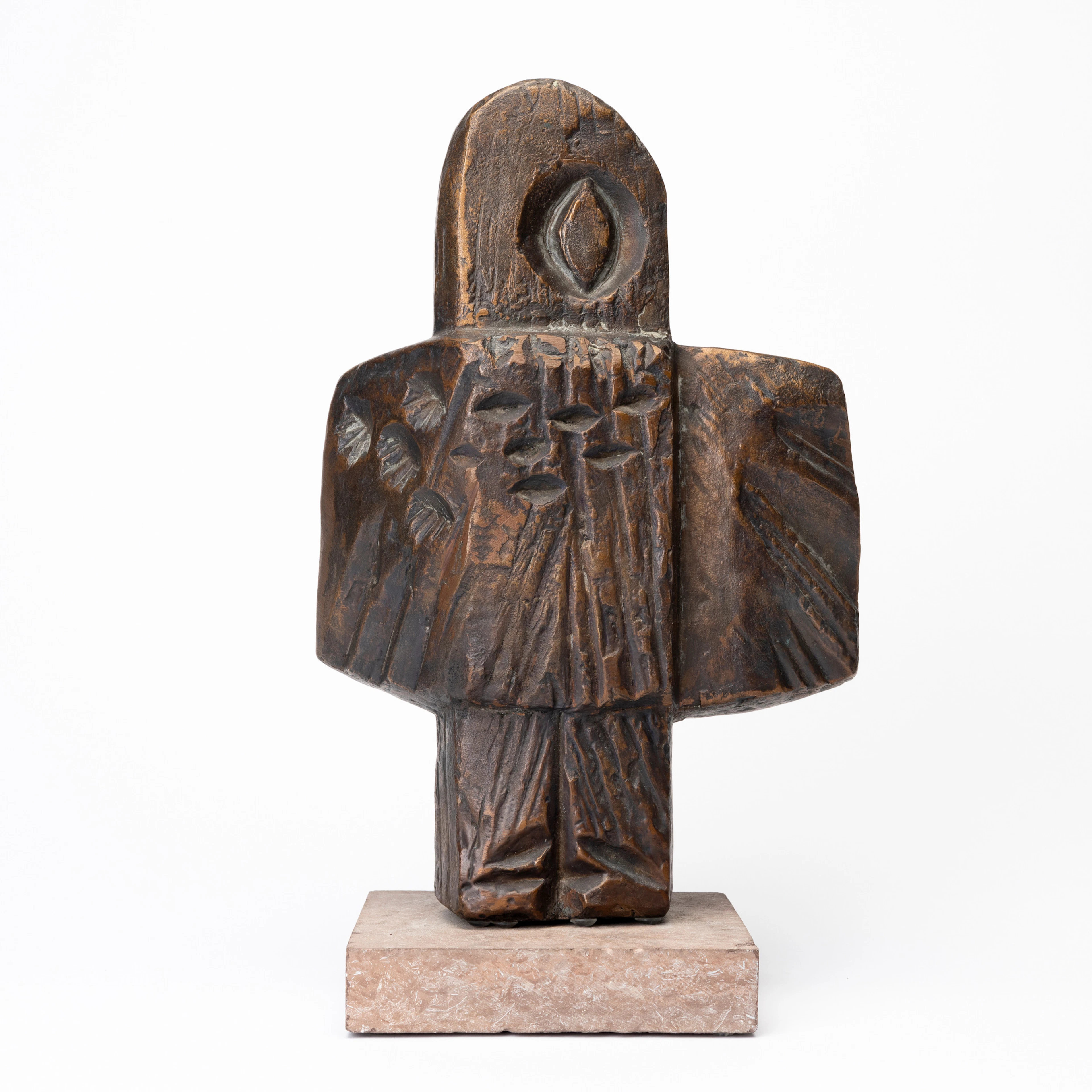 ÅKE JÖNSSON. Skulptur, brons, signerad, numrerad 2/25, daterad 1966.