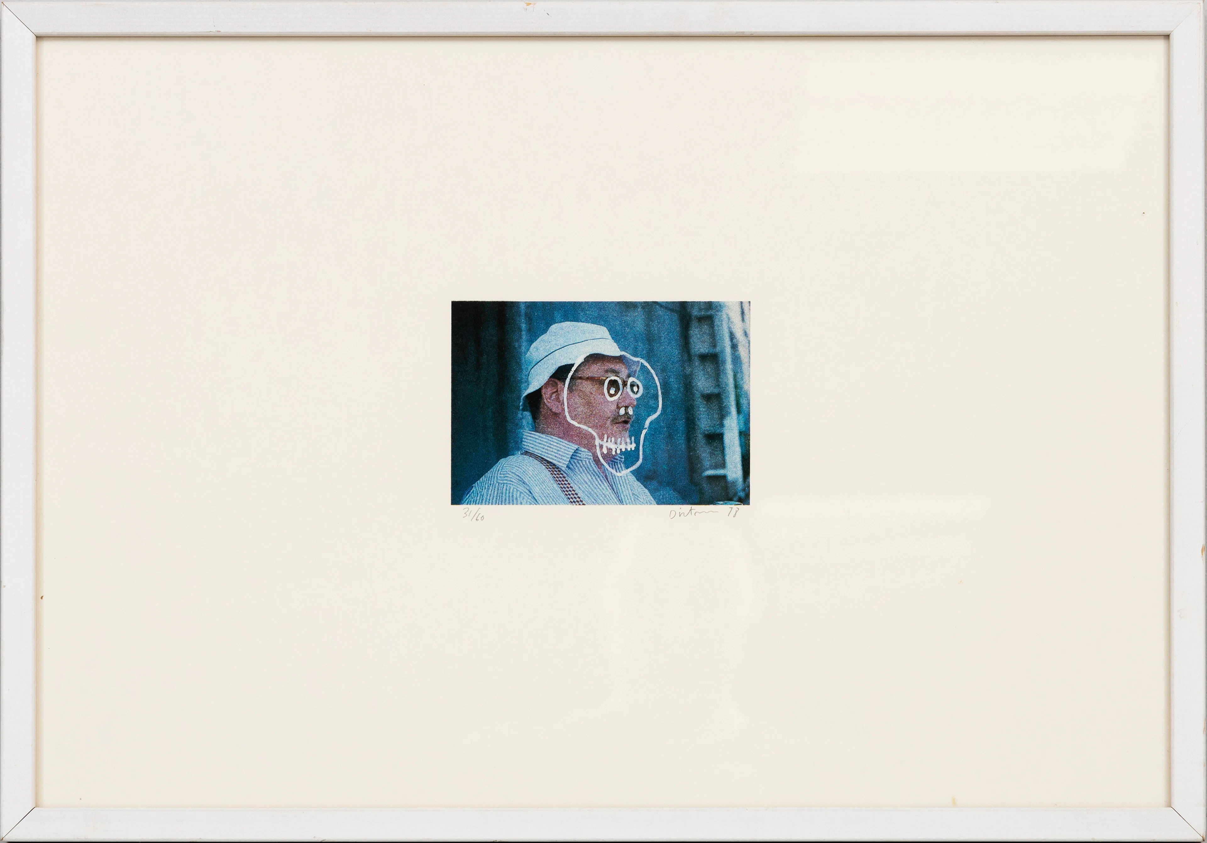 ERIK DIETMAN (1937-2002). "Le frère", serigrafi på papper, signerad