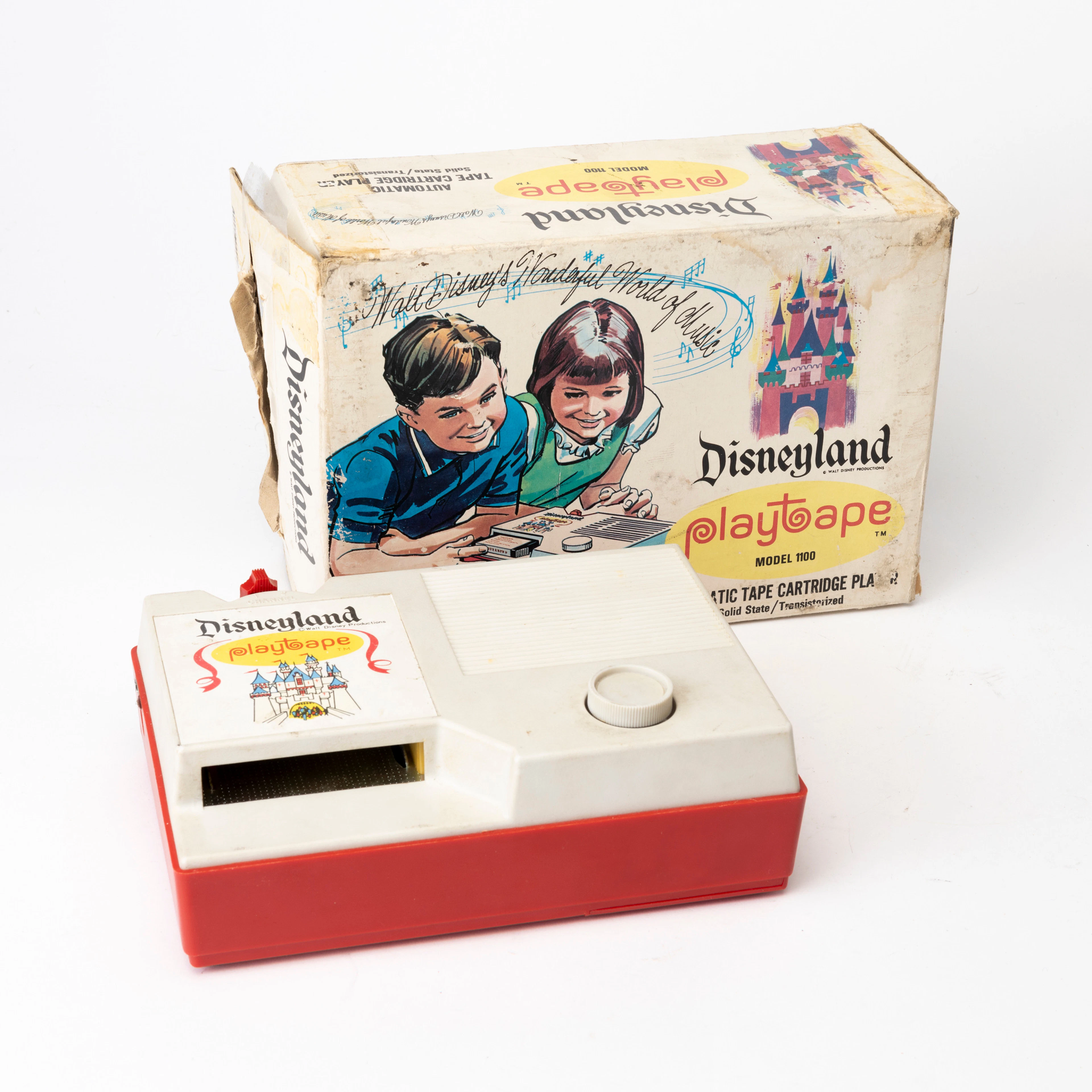 BANDSPELARE, DISNEYLAND playtape Model 1100 i orginalförpackning